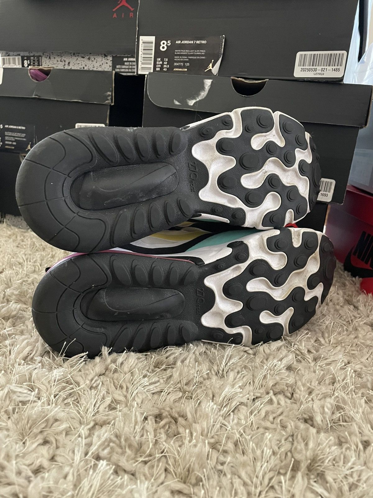 Nike Nike Air Max 270 Bright Violet Size US 8.5 / IT 38.5 - 7 Thumbnail