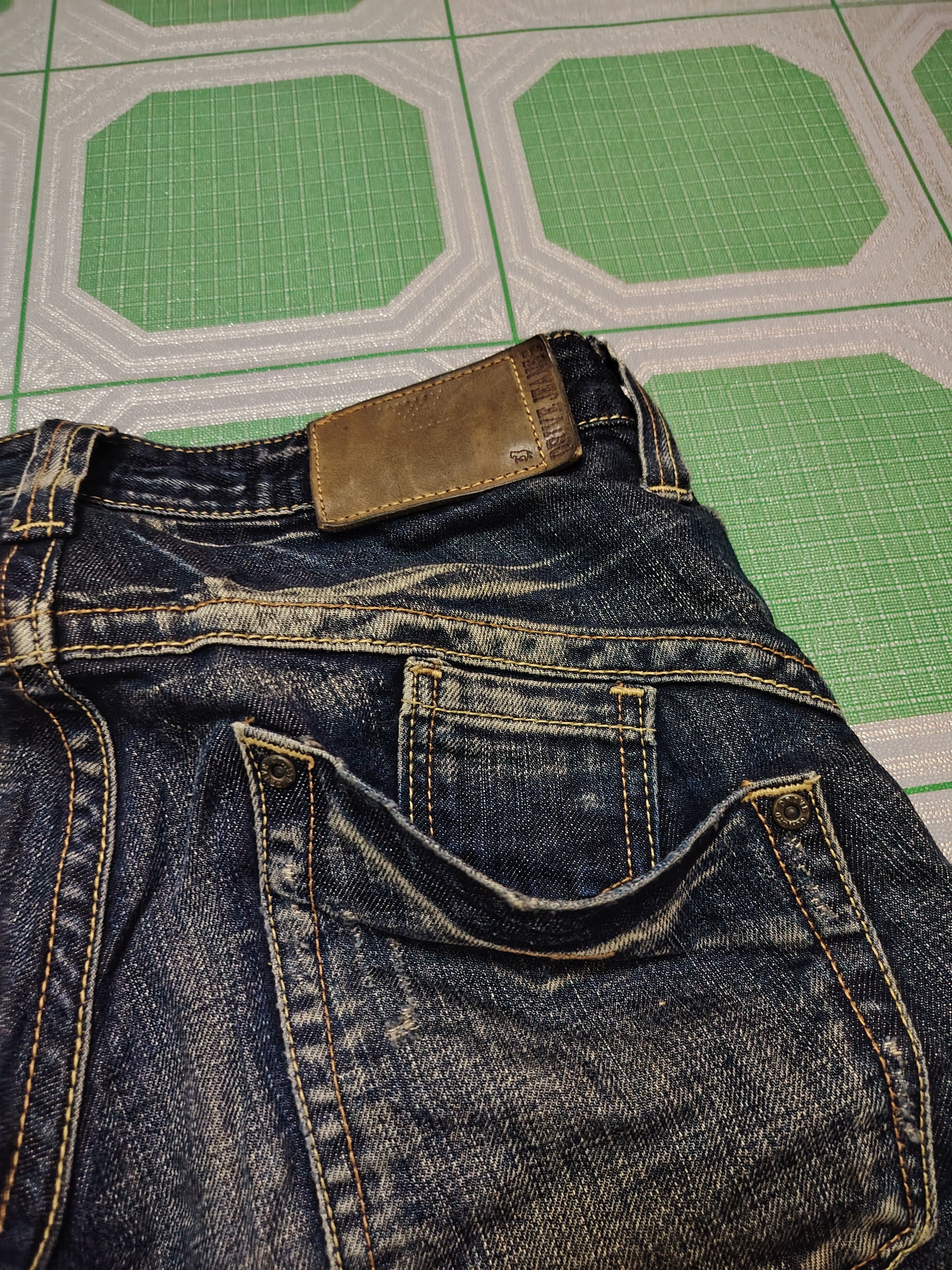 If Six Was Nine Japanese drive jeans exotic vtg denim bootcut jeans Size 30" / US 8 / IT 44 - 12 Thumbnail