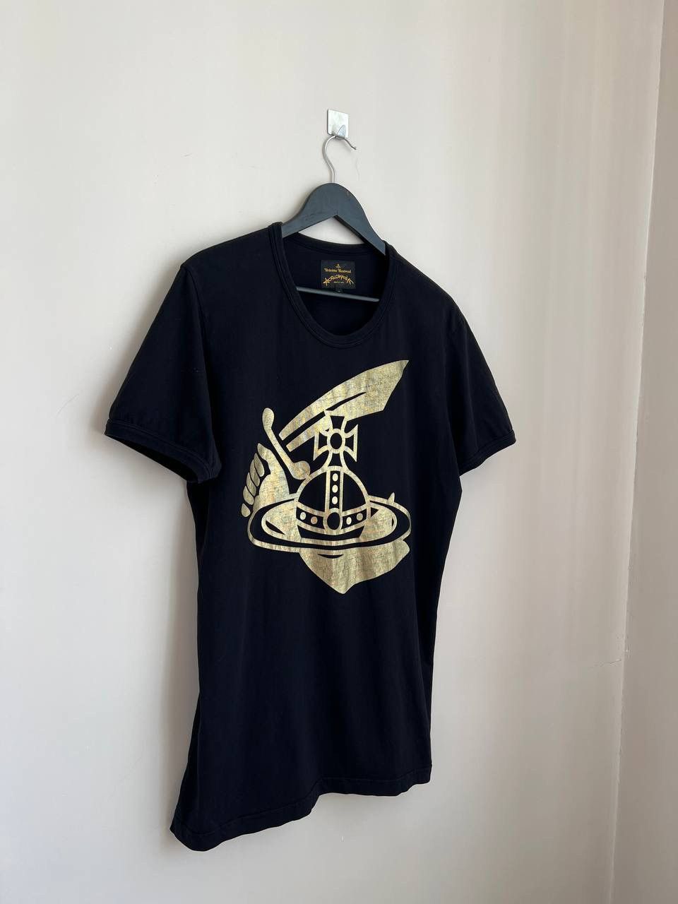 Vivienne Westwood Vivienne Westwood men's t-shirt big logo Size US L / EU 52-54 / 3 - 2 Thumbnail