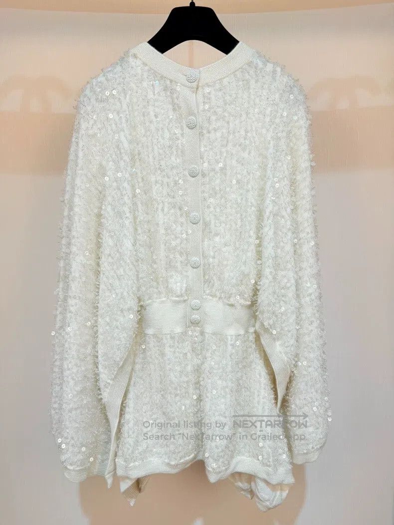 Chanel Chanel 18k Forest Series Sequin Dress Size XXS / US 00 / IT 34 - 3 Thumbnail
