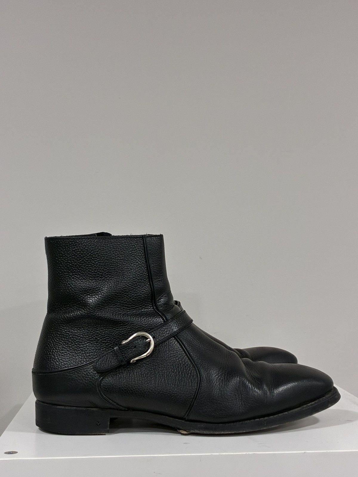 John Varvatos Regent Buckle Boot 12 Size US 12 / EU 45 - 6 Thumbnail