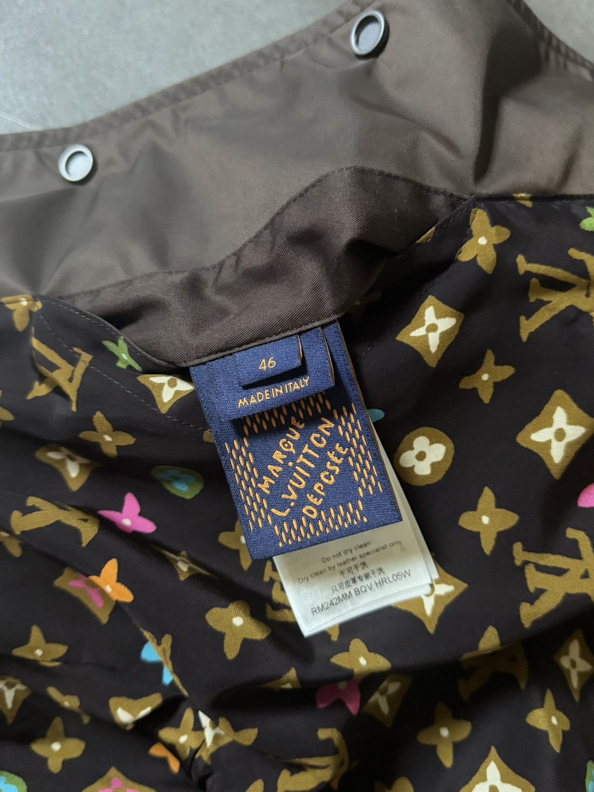 Louis Vuitton × Tyler The Creator Louis Vuitton Tyler The Creator Logo Embroidered Bomber Size US S / EU 44-46 / 1 - 17 Thumbnail