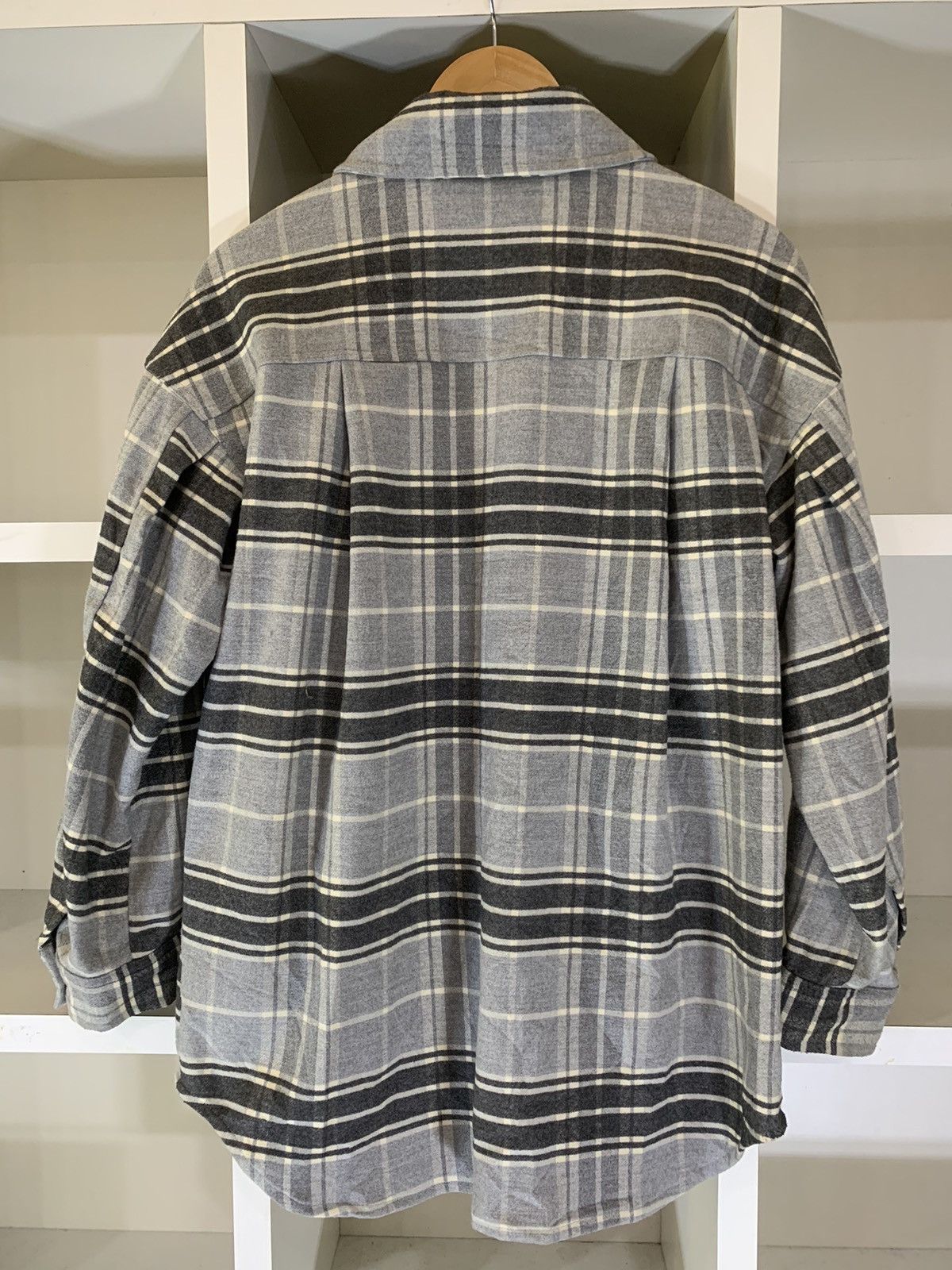 Flannel × GU Flannel Button Jacket Size US L / EU 52-54 / 3 - 11 Thumbnail
