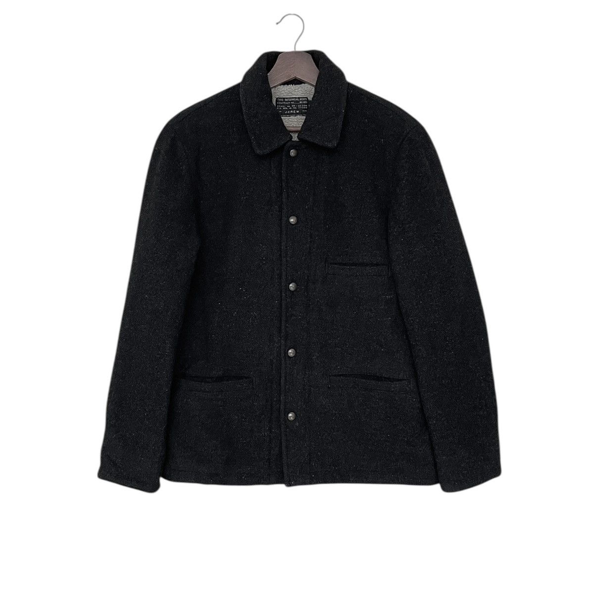 J.Crew × Japanese Brand × Vintage Vintage Japanese Brand J.crew Fur Bonber Jacket 1990s Size US S / EU 44-46 / 1 - 1 Thumbnail