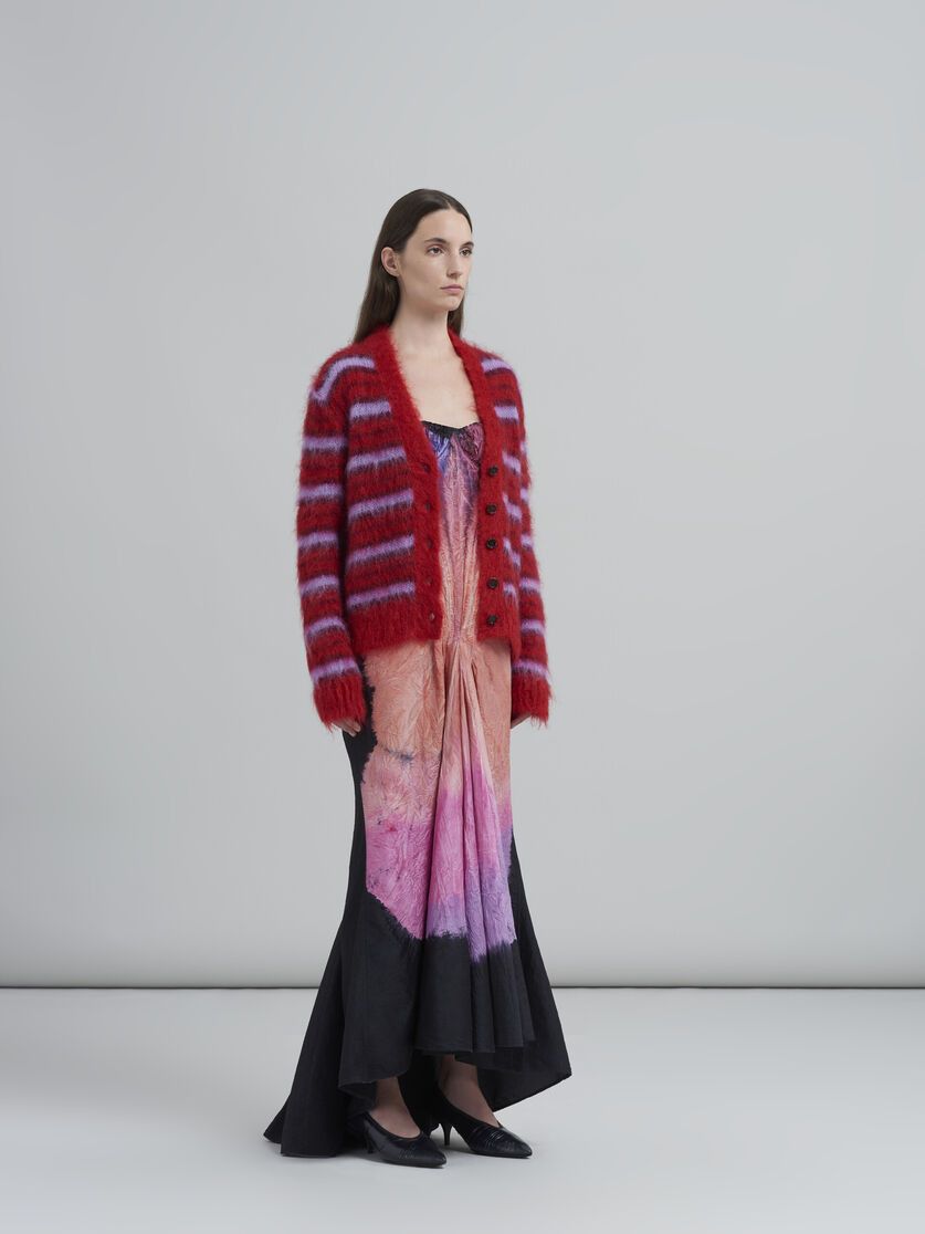 o1srvl11e0624 Mohair Sweater in Red
