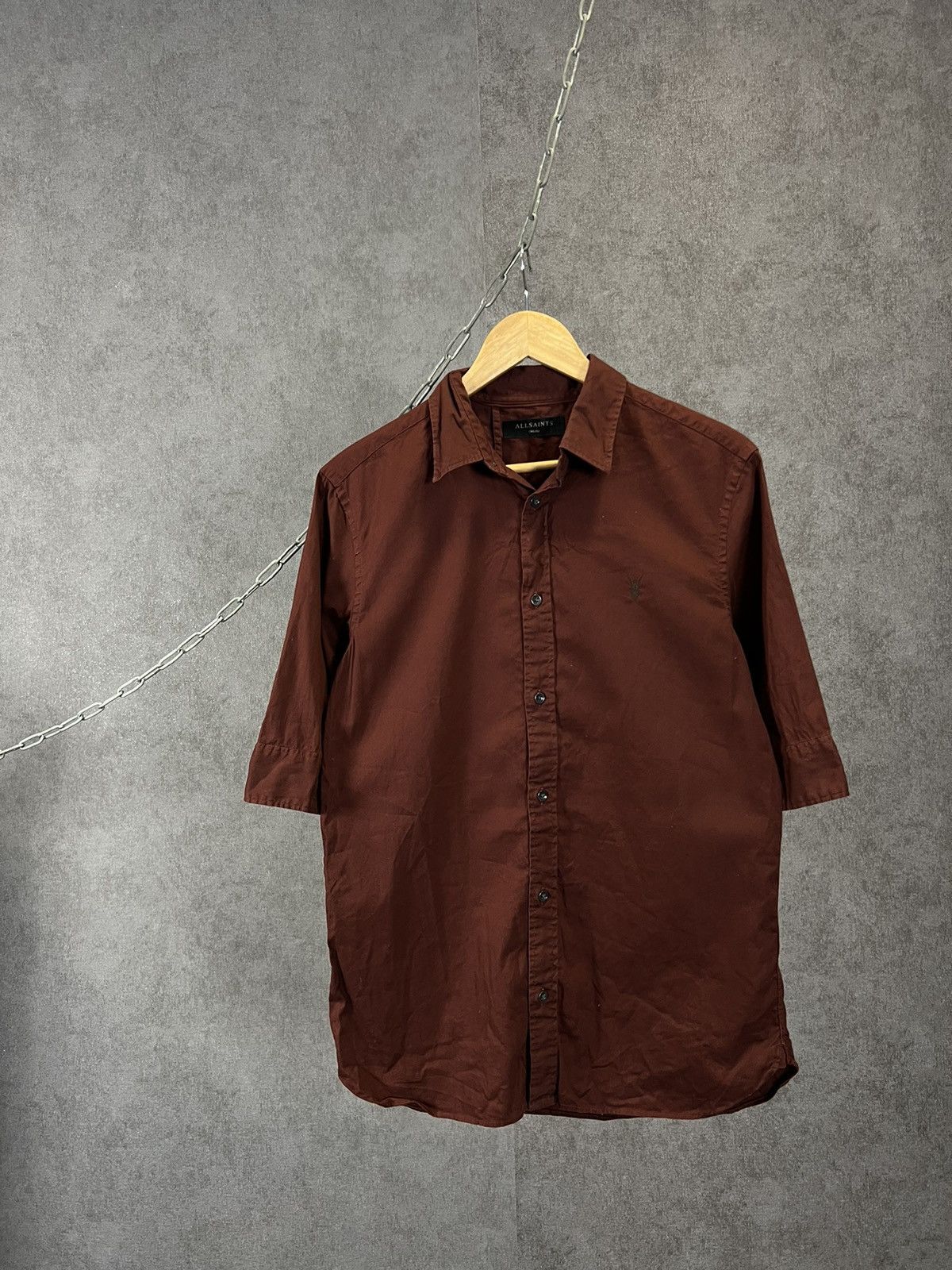 Allsaints Allsaints designer logo shirt Size US S / EU 44-46 / 1 - 1 Thumbnail