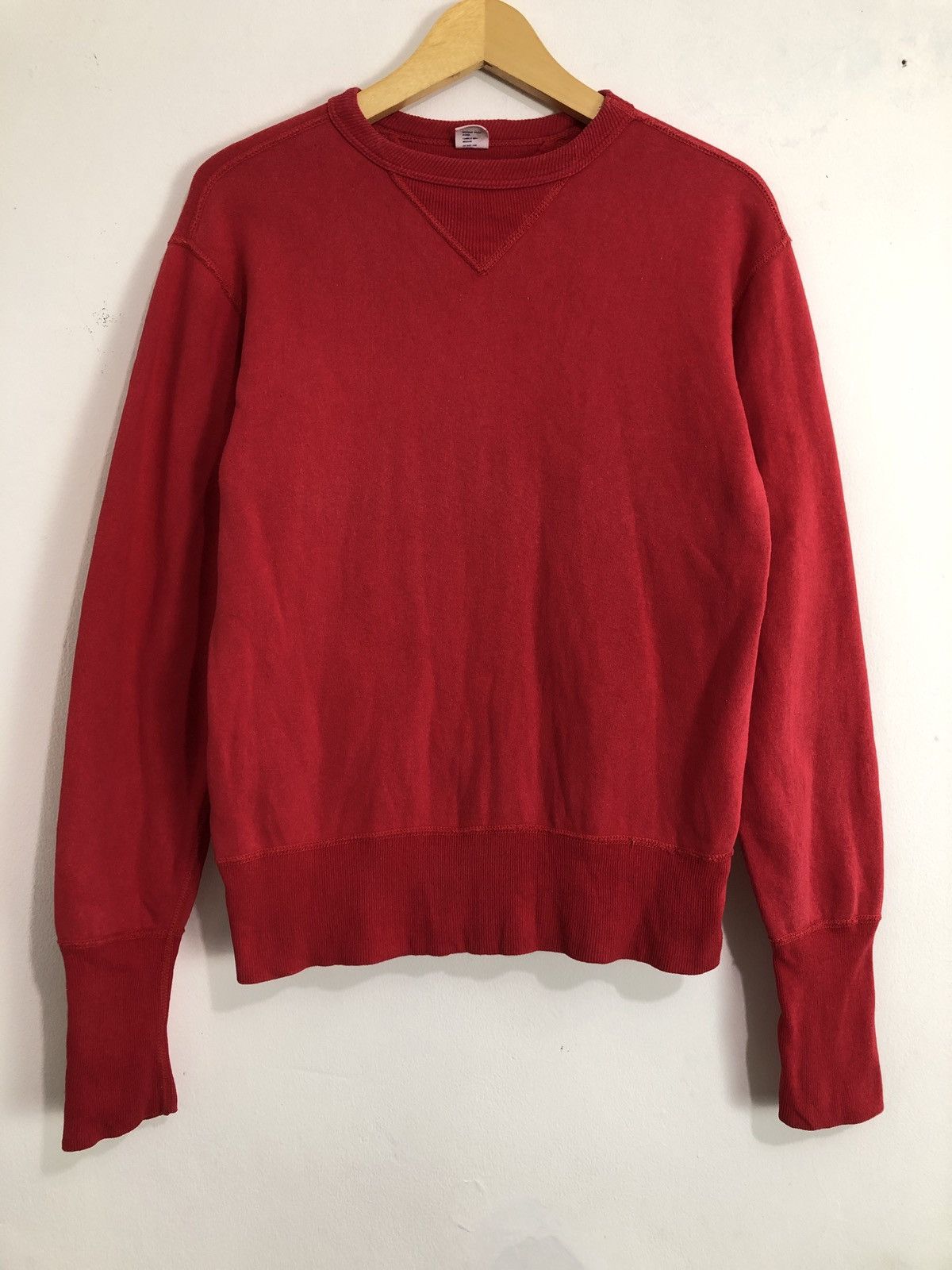 image of Denime Loopwheeled Sweatshirt in Red, Men's (Size Medium)