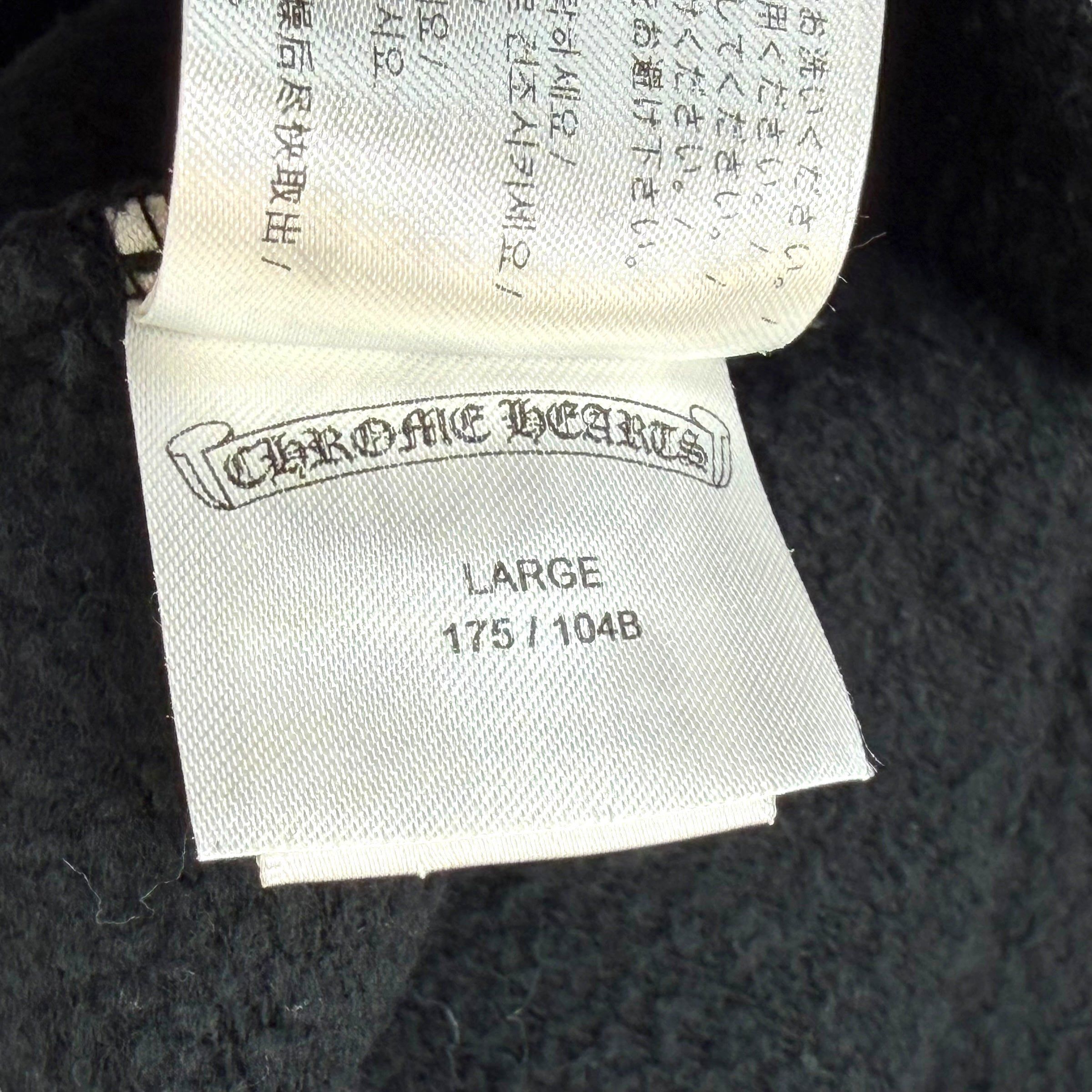 Chrome Hearts Chrome Hearts Neck Logo Black Crewneck L Size US L / EU 52-54 / 3 - 6 Thumbnail