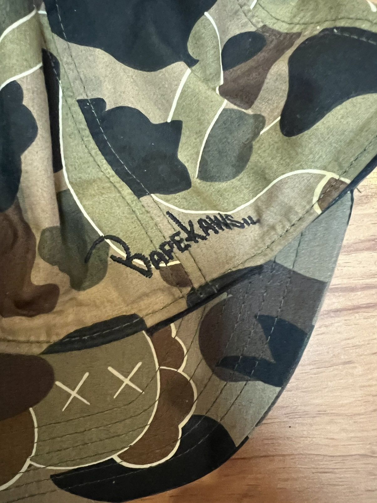 Bape (SOLD) Bape KAWS Hat Size ONE SIZE - 4 Thumbnail