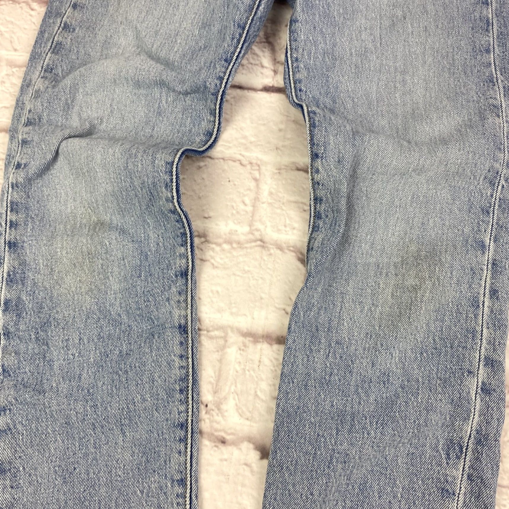 Levi's Levi's 501 Jeans Mens 26x26 Blue Denim Button Fly Straight Leg Premium 501 S Size US 26 / EU 42 - 3 Thumbnail
