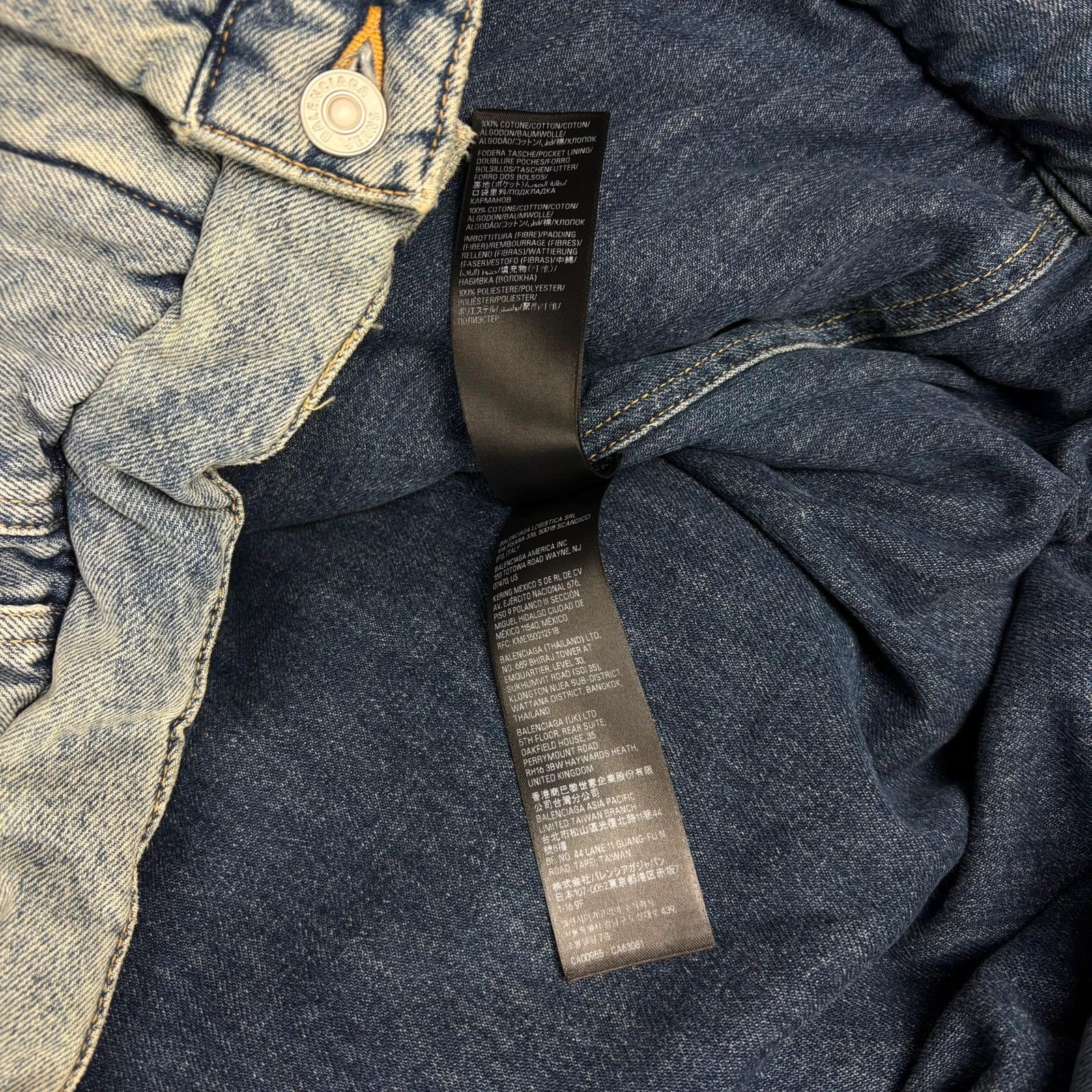 Balenciaga Balenciaga oversized denim jacket puffy Kanye west style Size US S / EU 44-46 / 1 - 6 Thumbnail