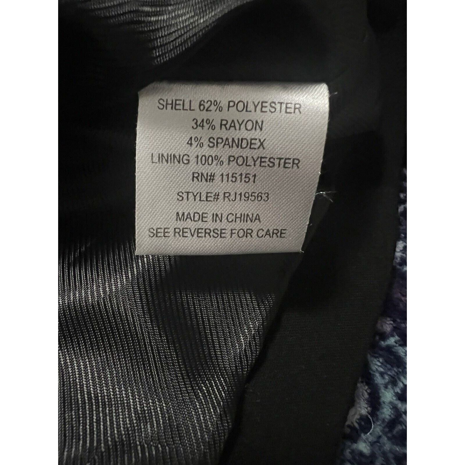 Other Romeo & Juliet Couture Women’s Blazer Black/Sliver Studs S Size S / US 4 / IT 40 - 6 Thumbnail