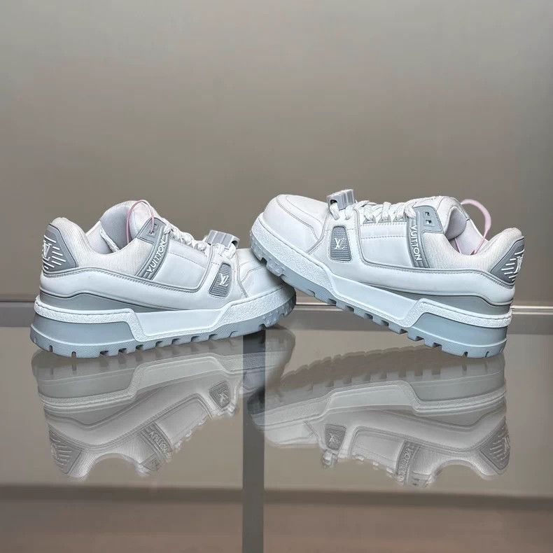 Louis Vuitton Trainer Maxi Grey Fat Ding shoes