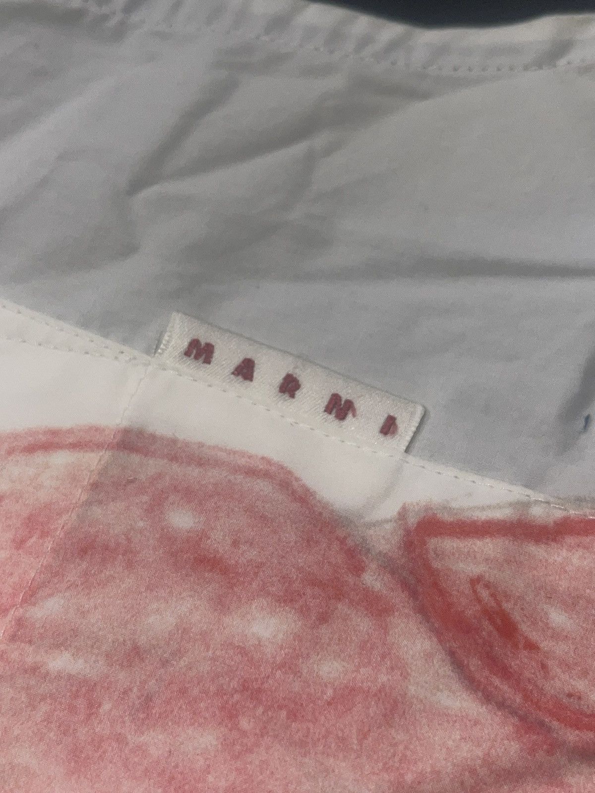 Marni Marni La Rosa Print Poplin Shirt Size US L / EU 52-54 / 3 - 4 Thumbnail