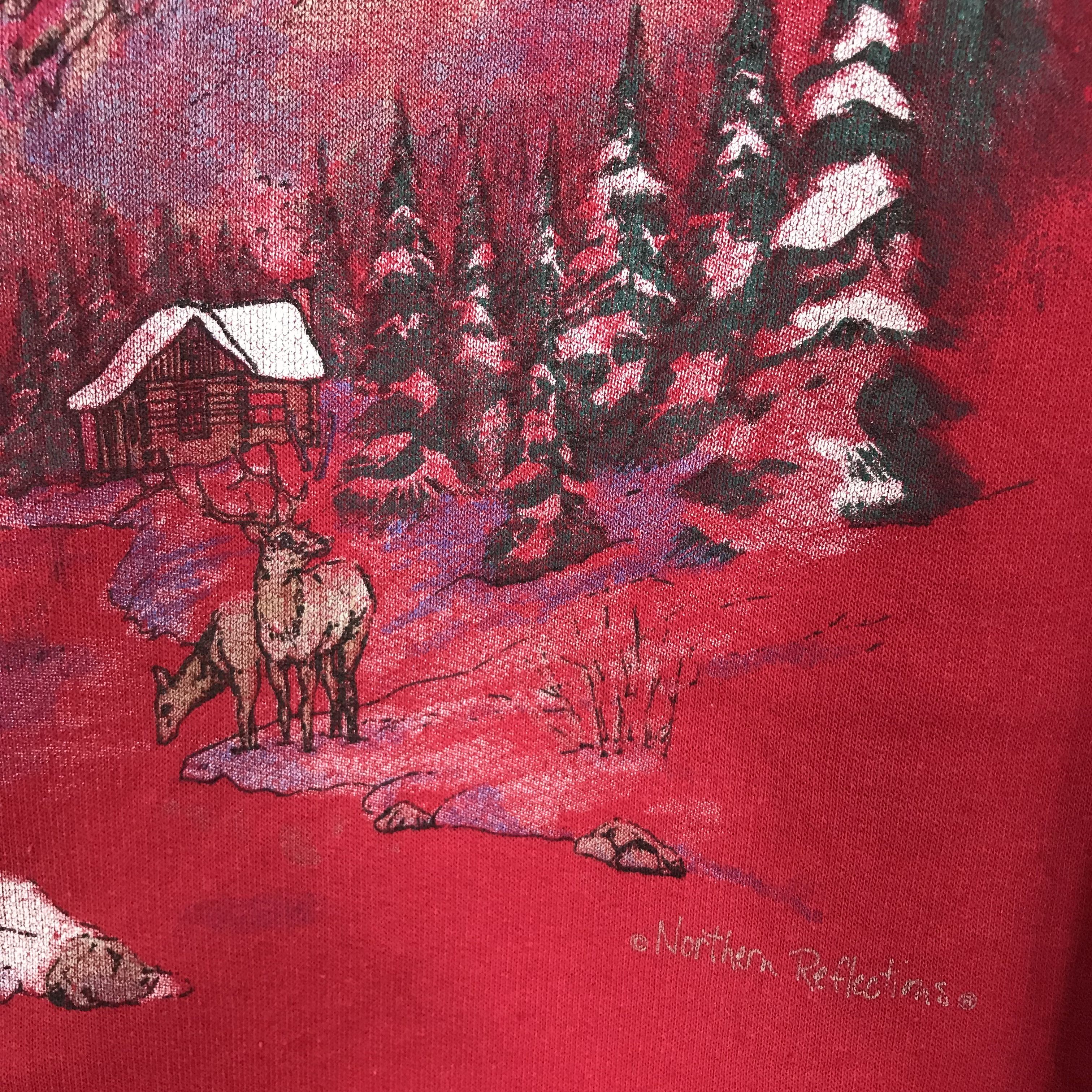 Northern Reflections vintage northem reflection sweatshirt - 520 Size US L / EU 52-54 / 3 - 7 Thumbnail