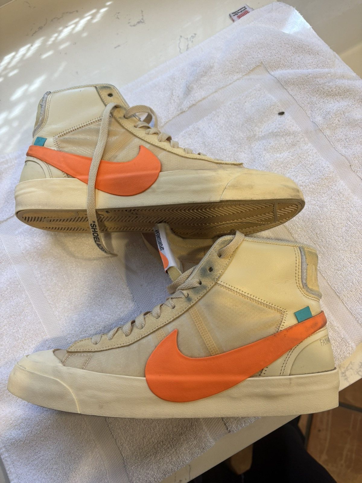 Nike × Off-White Mid Blazer Virgil Abloh Size US 10 / EU 43 - 14 Thumbnail