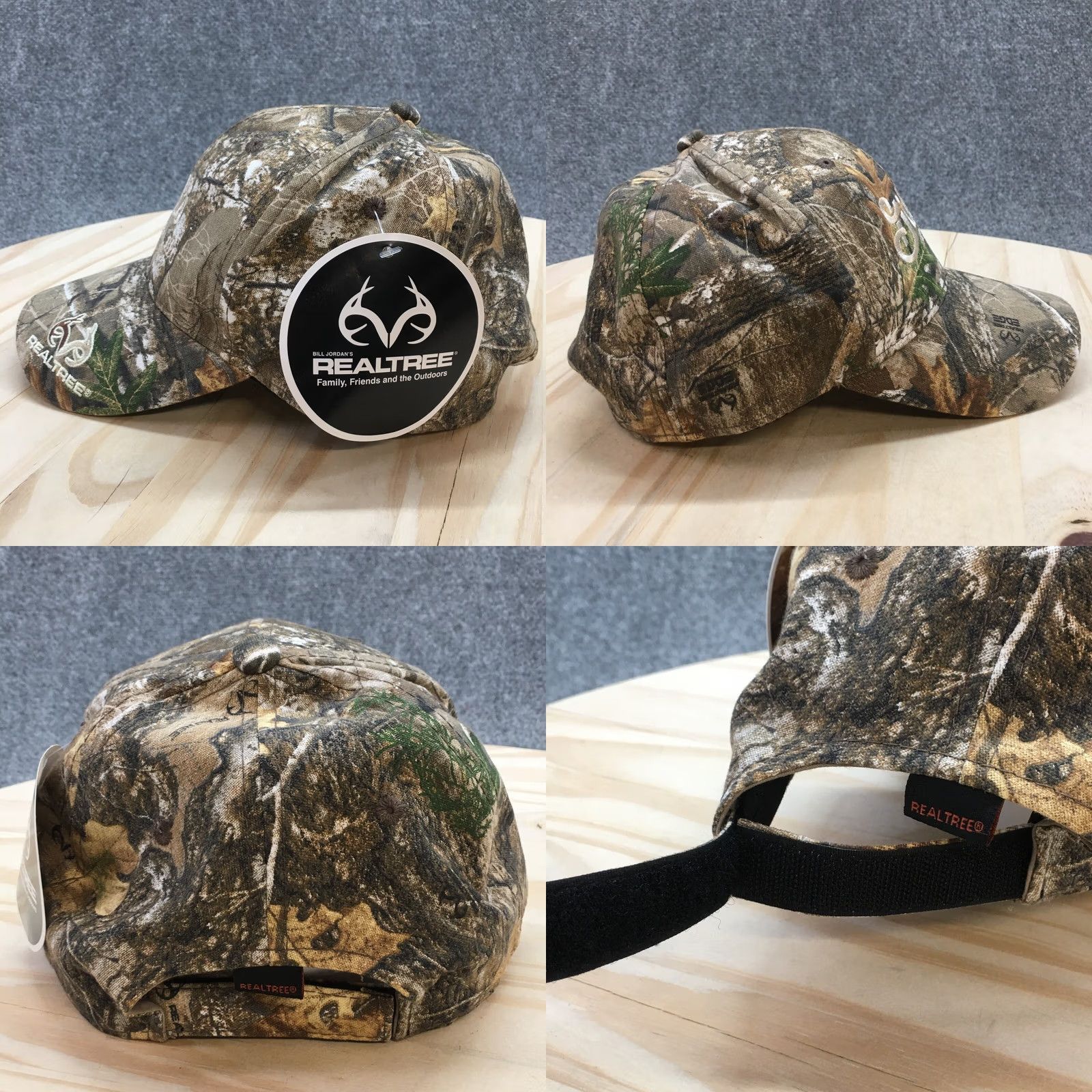Realtree Realtree Outdoor Caps Baseball Hat Mens Brown OS Camo Embroidered Logo NEW Size ONE SIZE - 8 Thumbnail