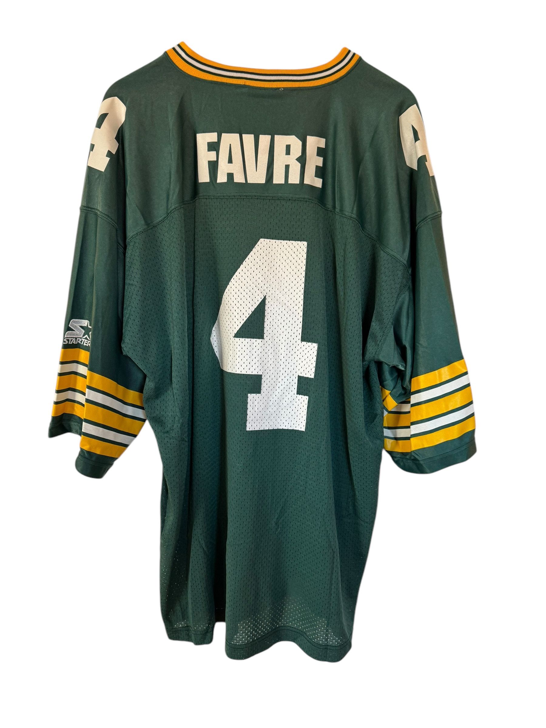 NFL × Starter × Vintage Vintage Starter Brett Favre Green Bay Packers Jersey Size US XXL / EU 58 / 5 - 2 Thumbnail