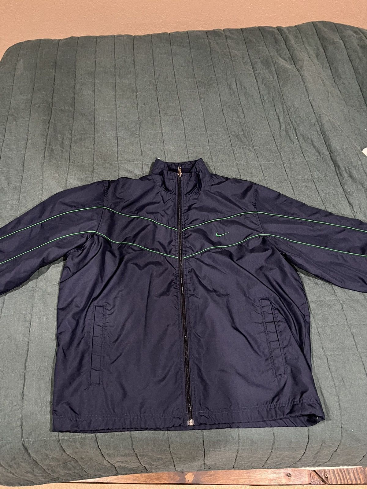 Nike vintage nike zip up large Size US L / EU 52-54 / 3 - 2 Thumbnail