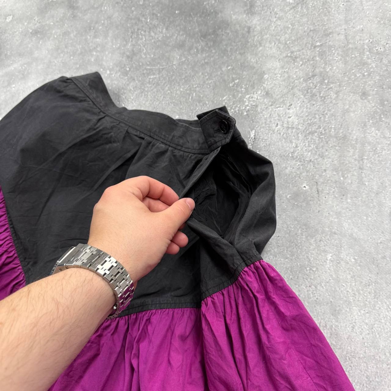 Saint Laurent Paris Vintage 70s Saint Laurent Rive Gauche A-Line Skirt FR 38 Size 27" / US 4 / IT 40 - 14 Thumbnail