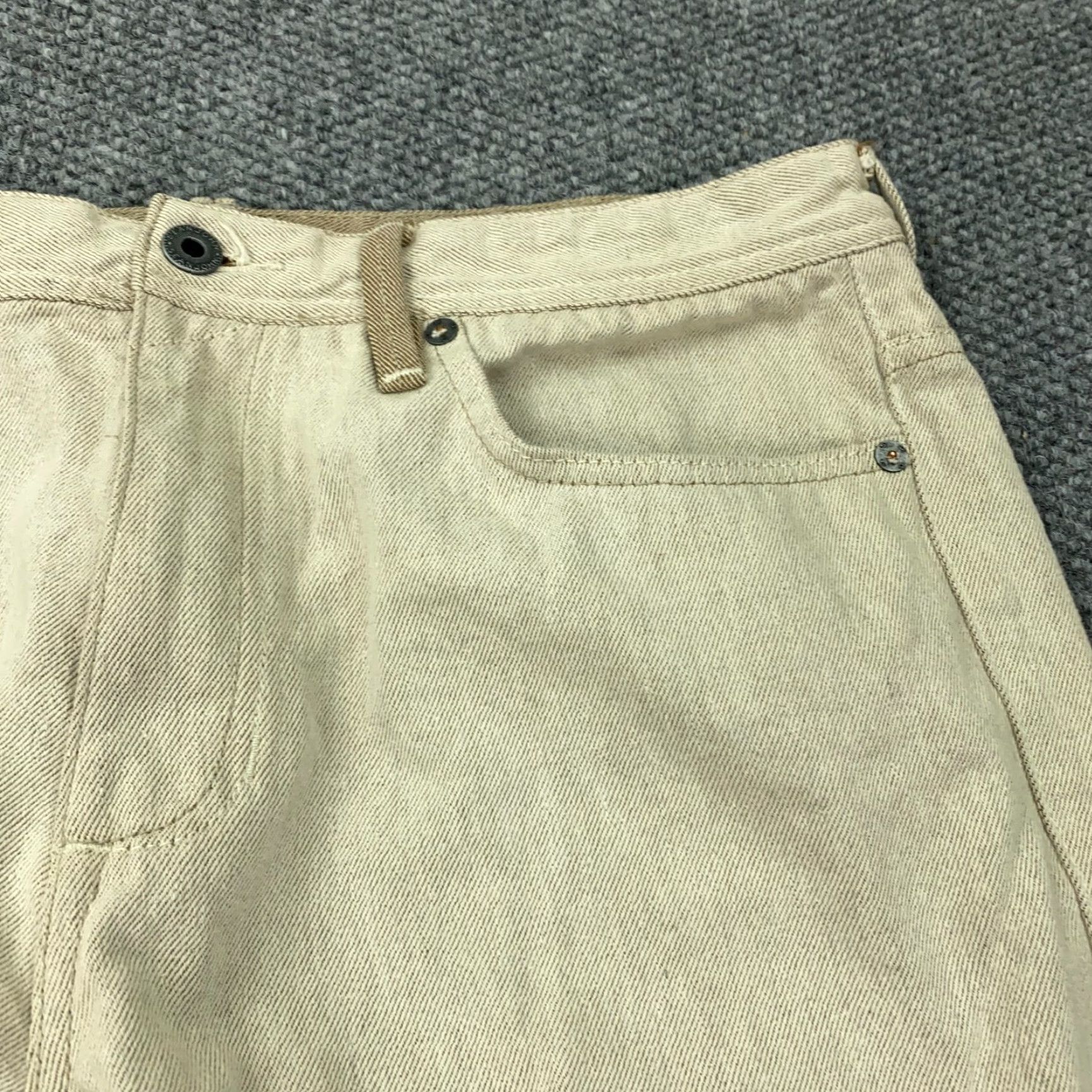 Sean John Sean John Jeans Mens 38 Beige 5-Pocket Denim Straight Hip Hop Streetwear Skater Grunge Size US 38 / EU 54 - 4 Thumbnail