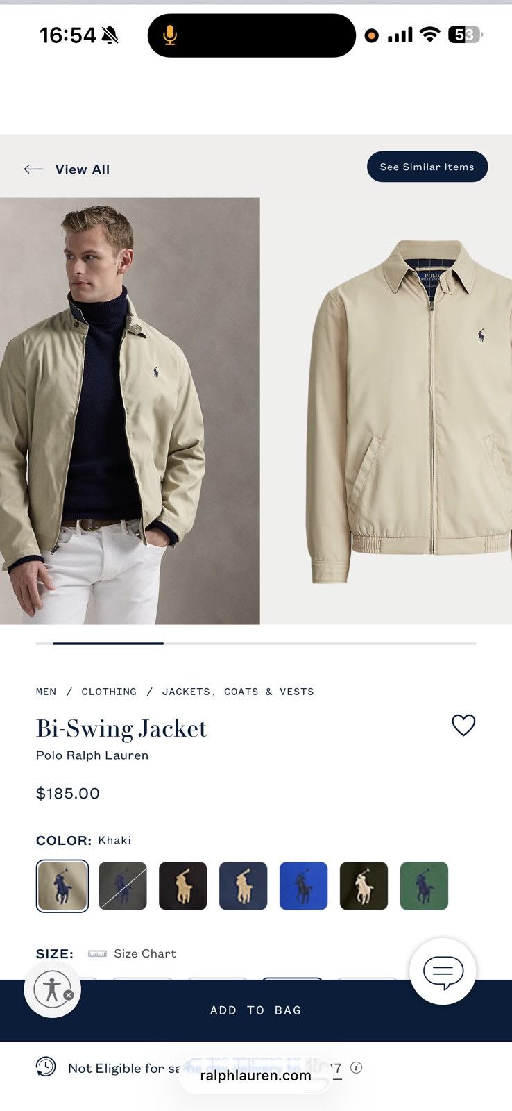 Polo Ralph Lauren Polo Ralph Lauren WindBreaker Size US M / EU 48-50 / 2 - 6 Thumbnail