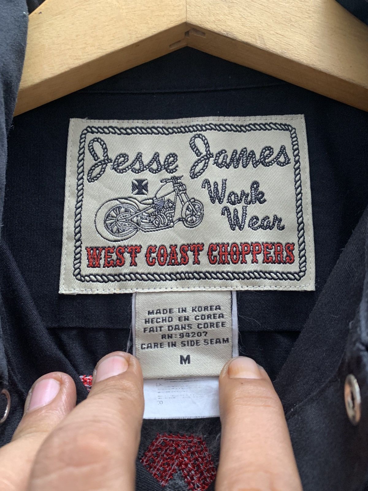 West Coast Choppers Vintage West Coast Choppers Workshirt Size US L / EU 52-54 / 3 - 6 Thumbnail