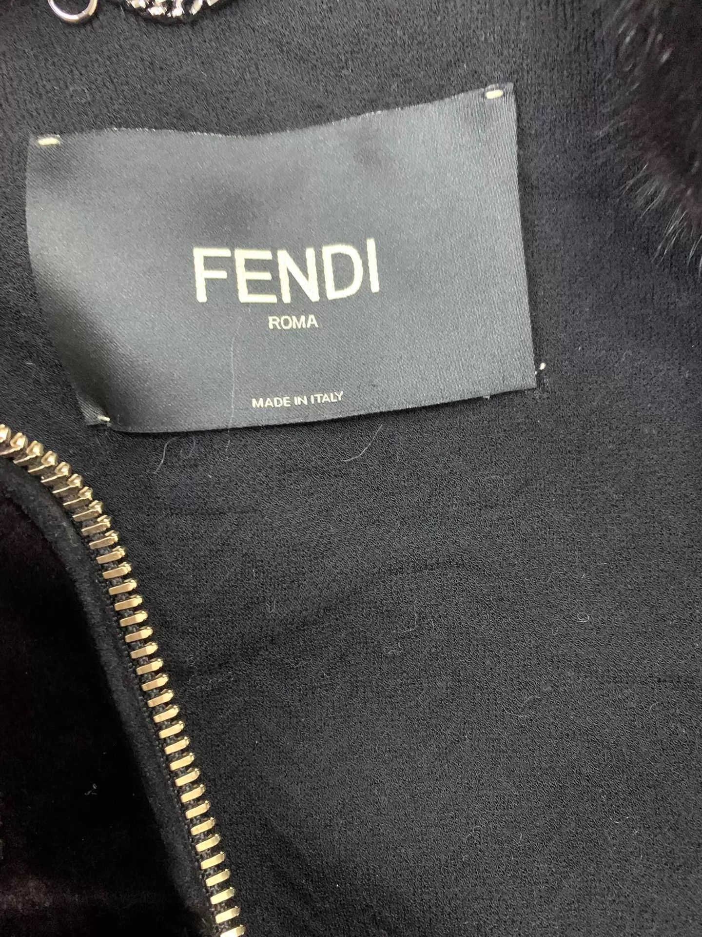 Fendi Fendi Mink Fur Paneled Black Near New 36 Jacket Size XS / US 0-2 / IT 36-38 - 4 Thumbnail