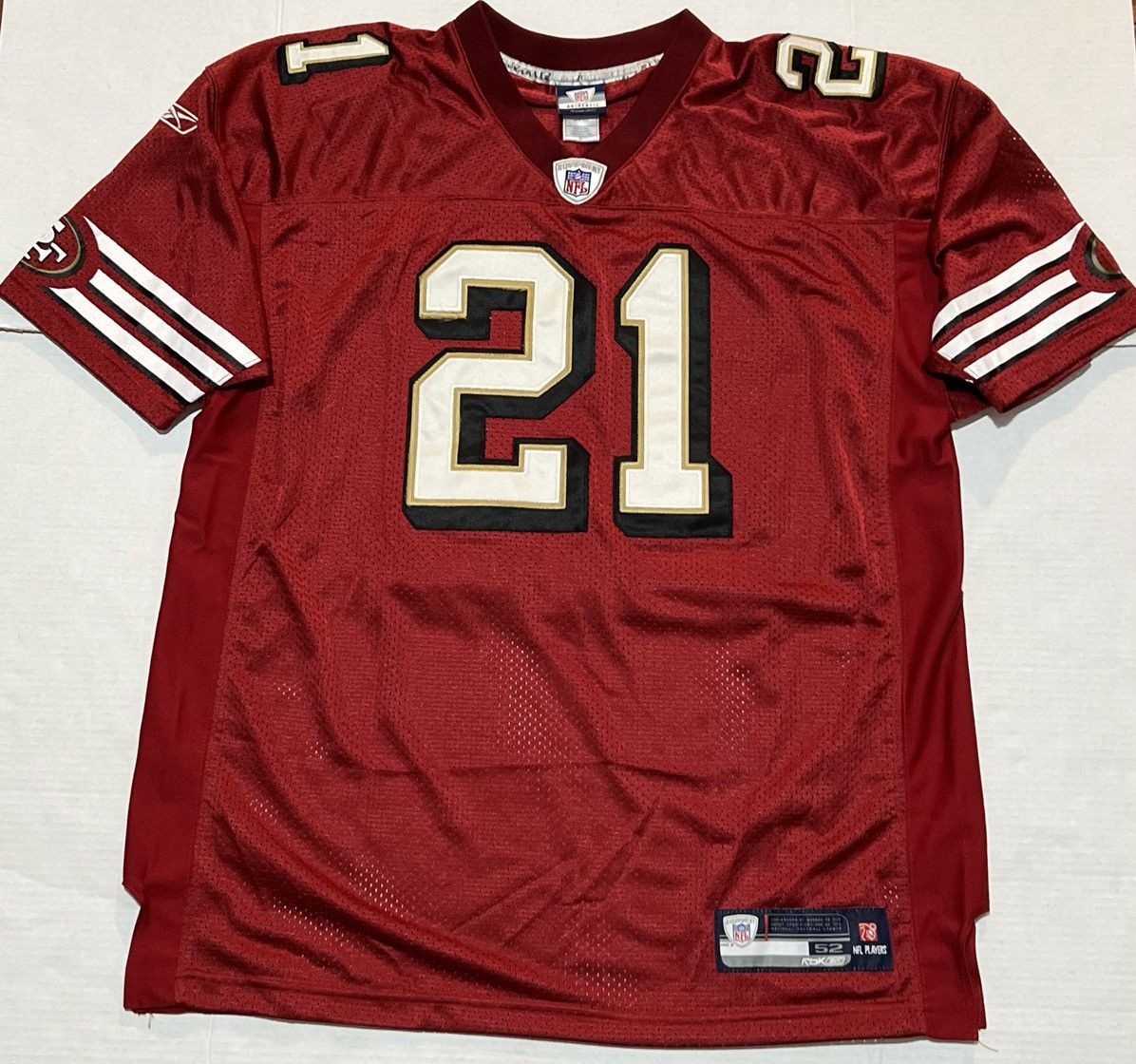 Reebok Vintage San Francisco 49ers Frank Gore Reebok Jersey Signed Size US XXL / EU 58 / 5 - 2 Thumbnail