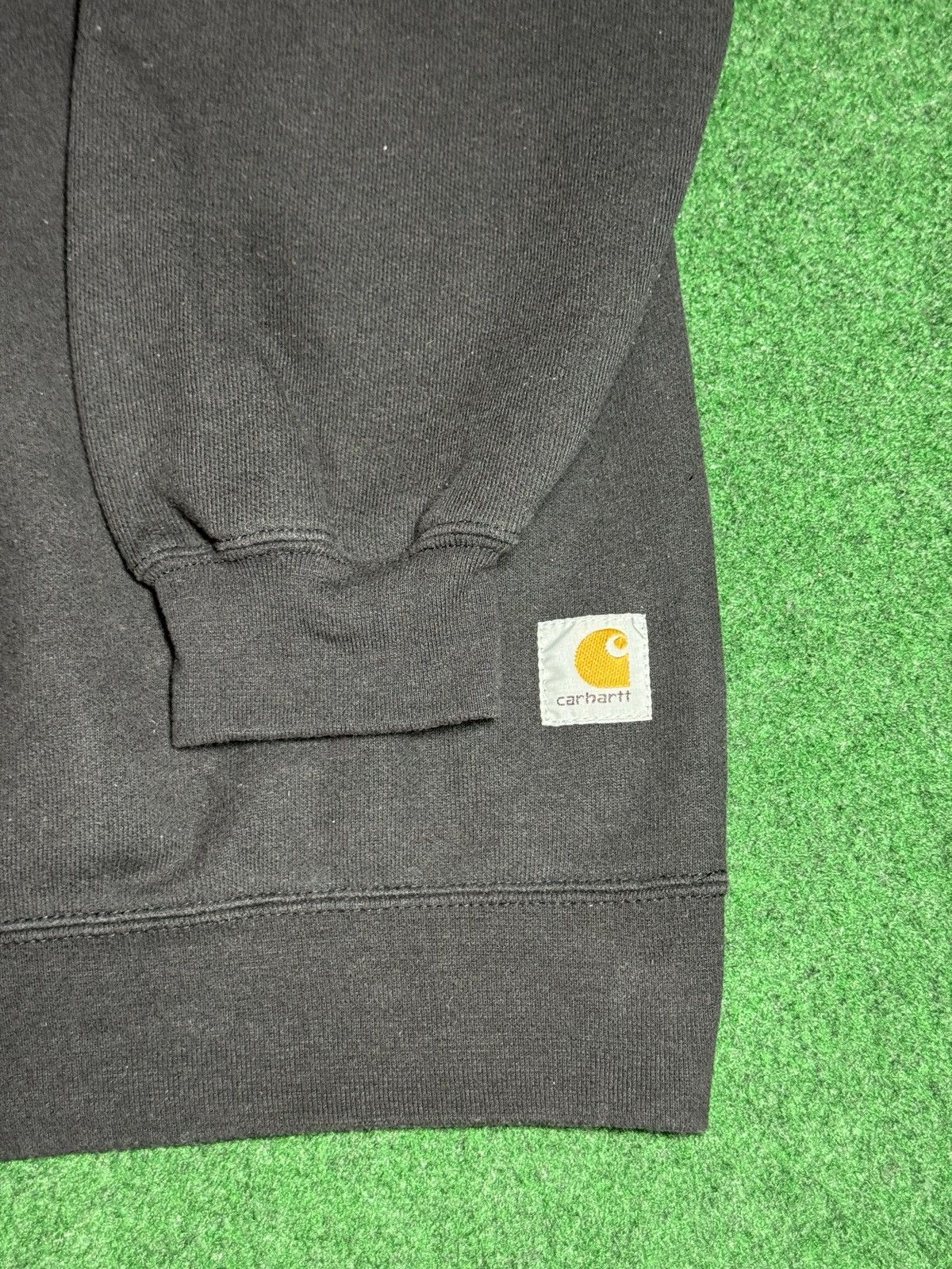 Carhartt Y2K Carhartt Black 2XL Blank Minimalist Crewneck Sweatshirt Size US XXL / EU 58 / 5 - 3 Thumbnail