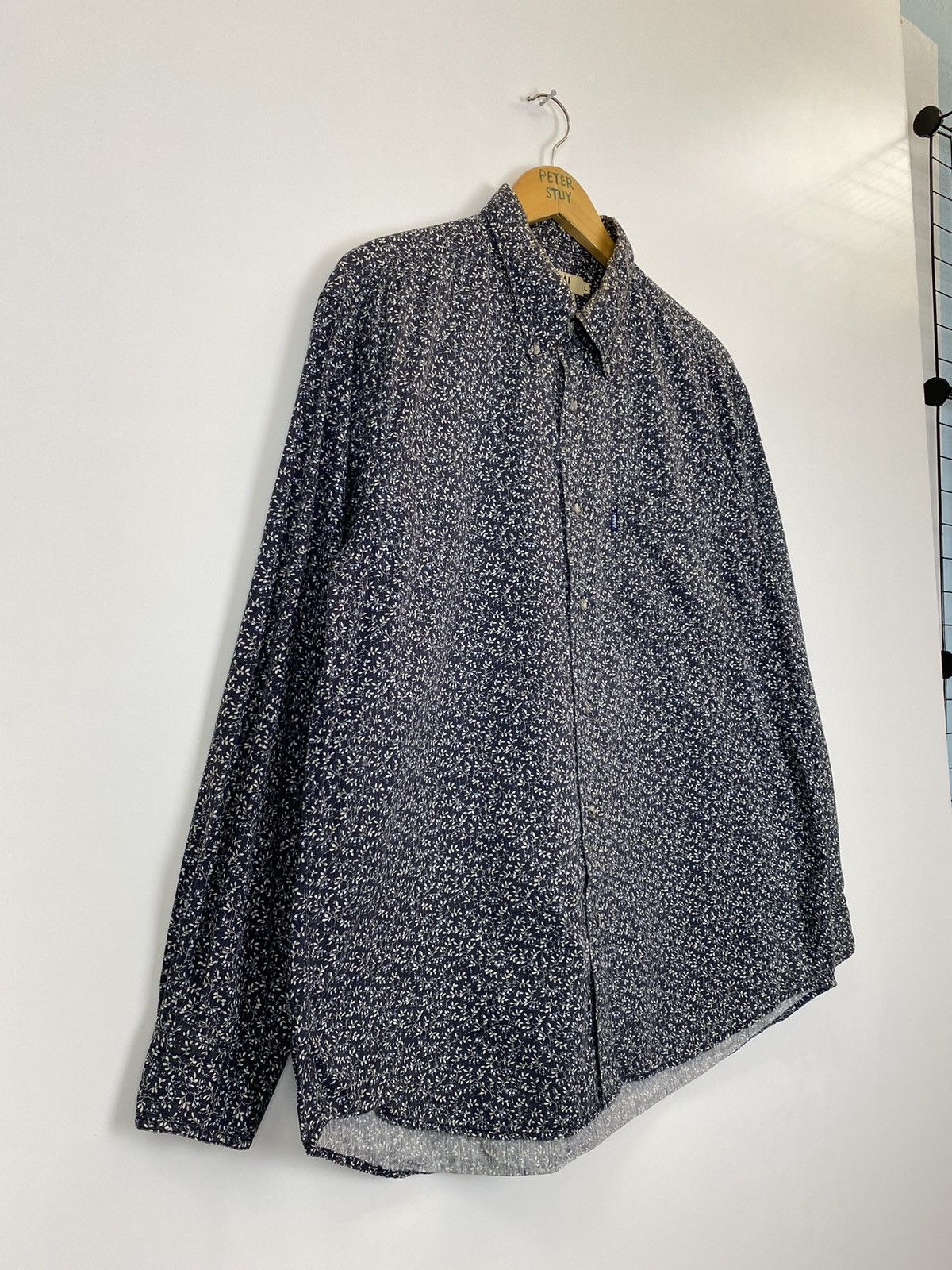 Designer × Kansai Yamamoto × Vintage Vintage Kansai Jeans Floral Button Shirt Size US L / EU 52-54 / 3 - 4 Thumbnail