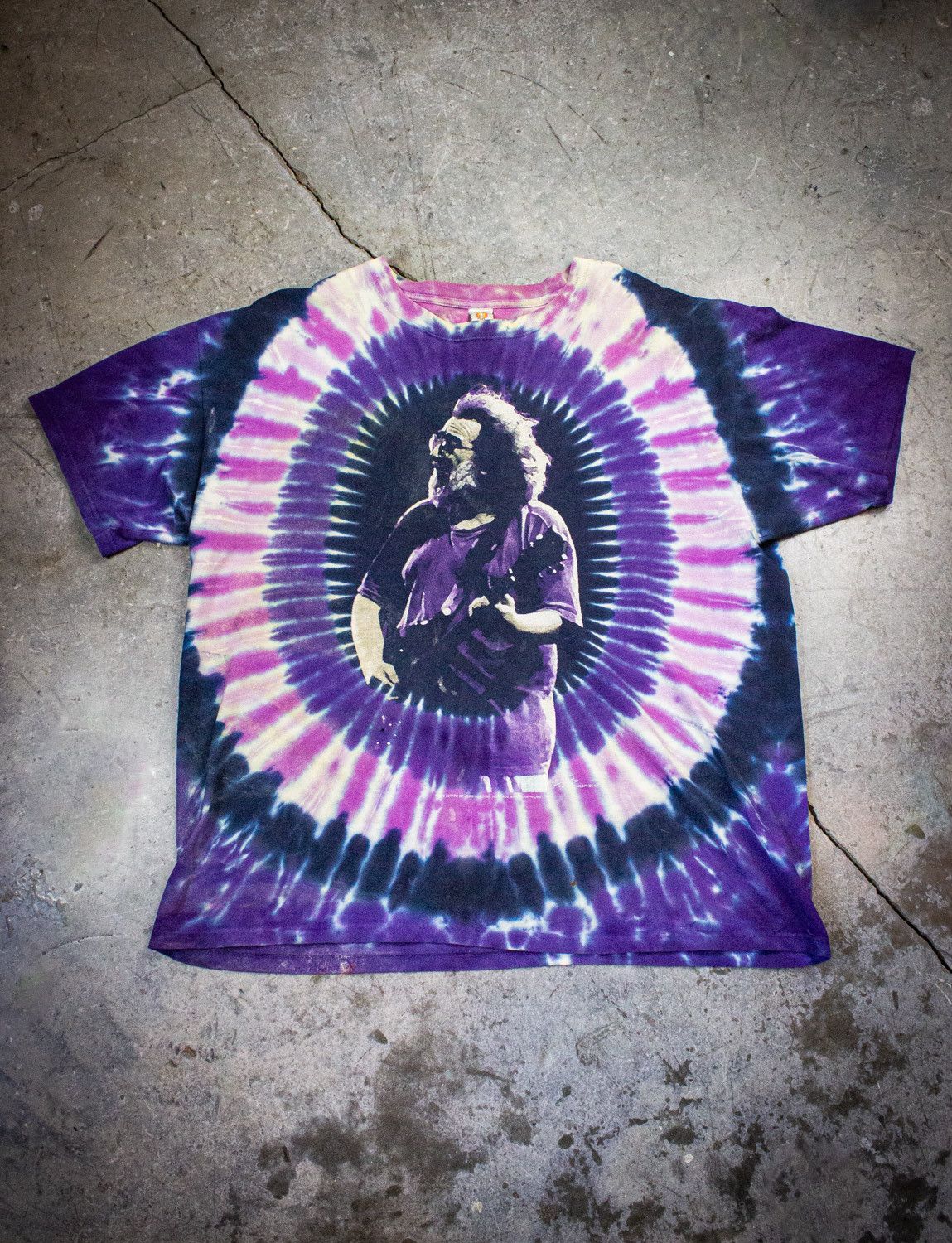 Band Tees × Vintage Vintage Jerry Garcia Four Winds T Shirt 1995 Size US XL / EU 56 / 4 - 1 Thumbnail