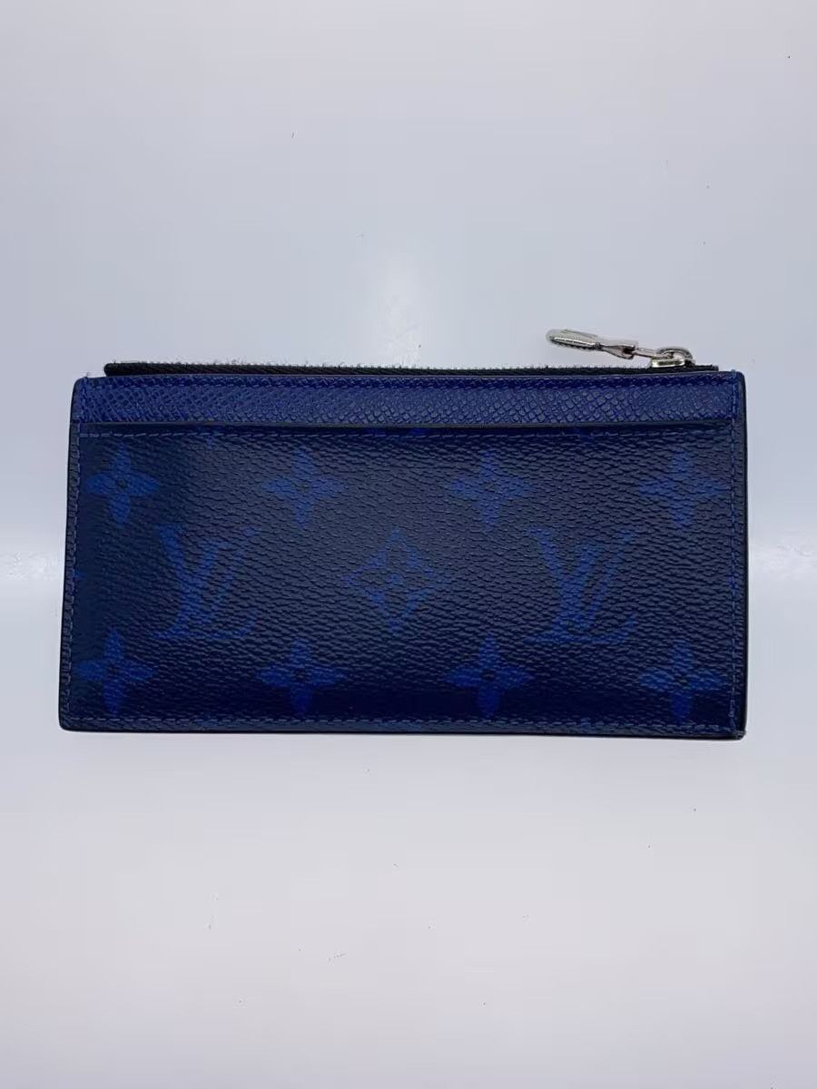 Louis Vuitton Louis Vuitton Taigarama Coin Card Holder Navy Blue Size ONE SIZE - 2 Thumbnail