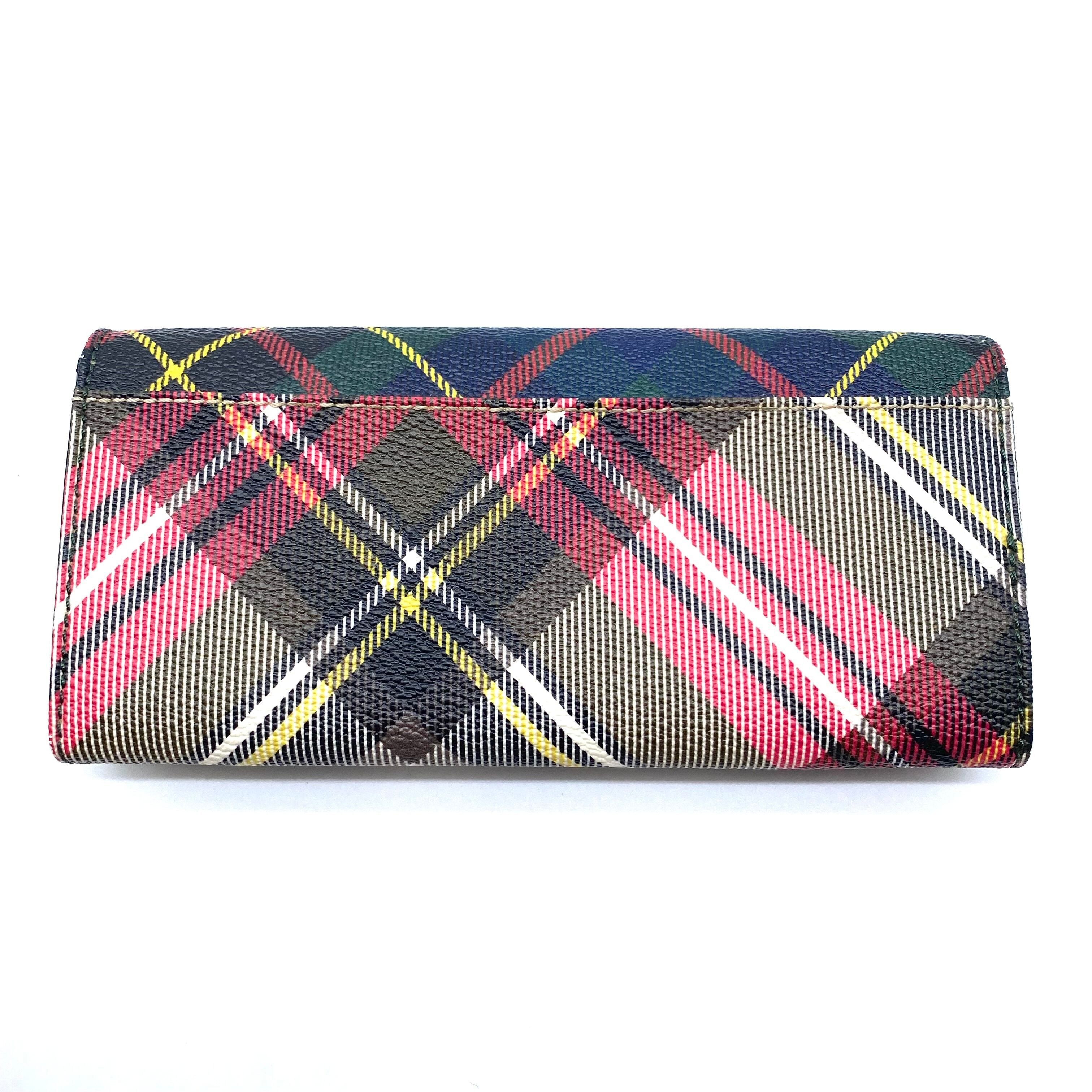 Vivienne Westwood Vivienne Westwood EDIE CLASSIC Long Wallet Plaid 246683446 Size ONE SIZE - 2 Thumbnail