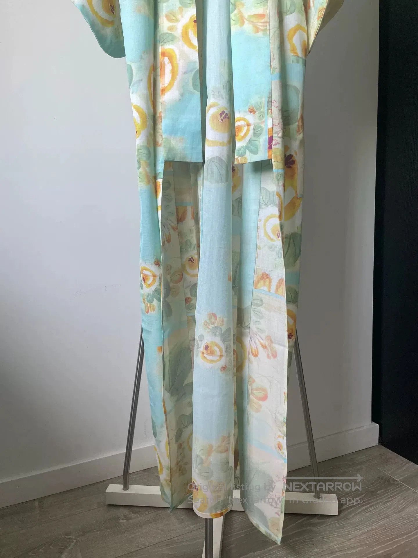 Jean Paul Gaultier Jean Paul Gaultier Floral Print Summer Kimono. Size M / US 6-8 / IT 42-44 - 2 Thumbnail