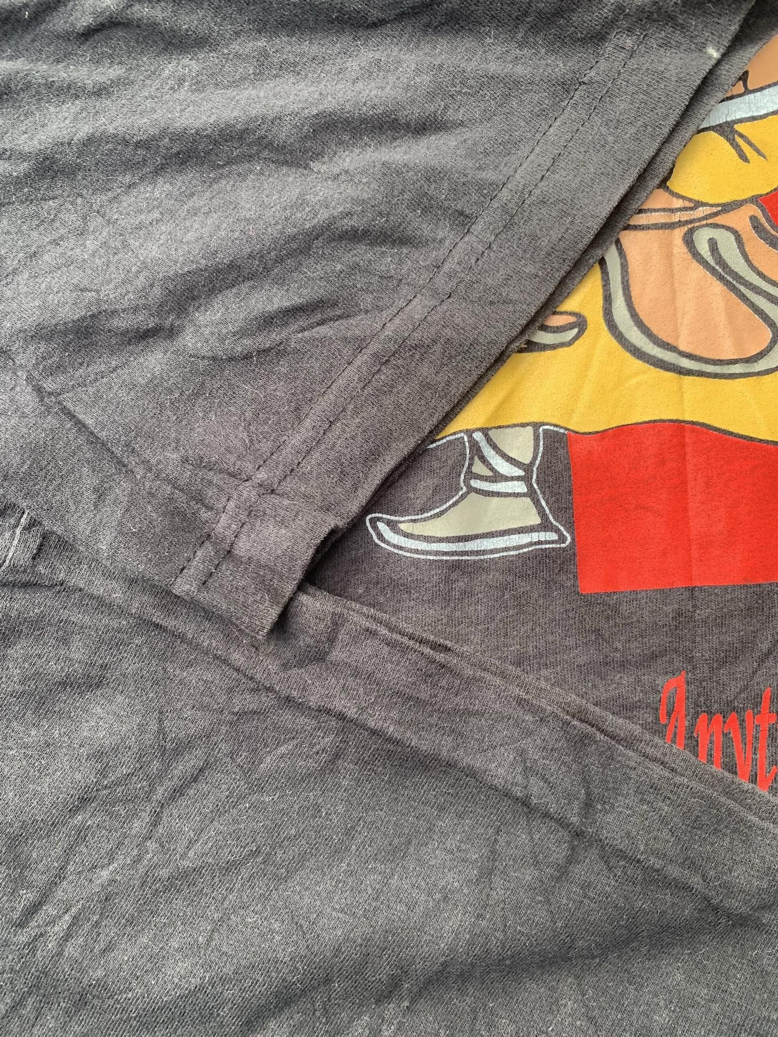 Anime × Cartoon Network × Vintage 18th AES PASIFIC CARE faded black tshirt Size US L / EU 52-54 / 3 - 5 Thumbnail
