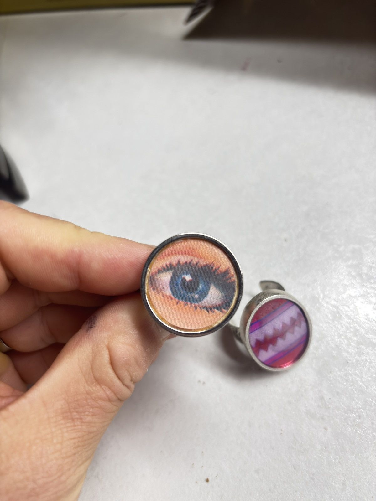 Flight Club FIGHT CLUB EGG & EYE WINK RINGS Size ONE SIZE - 5 Thumbnail