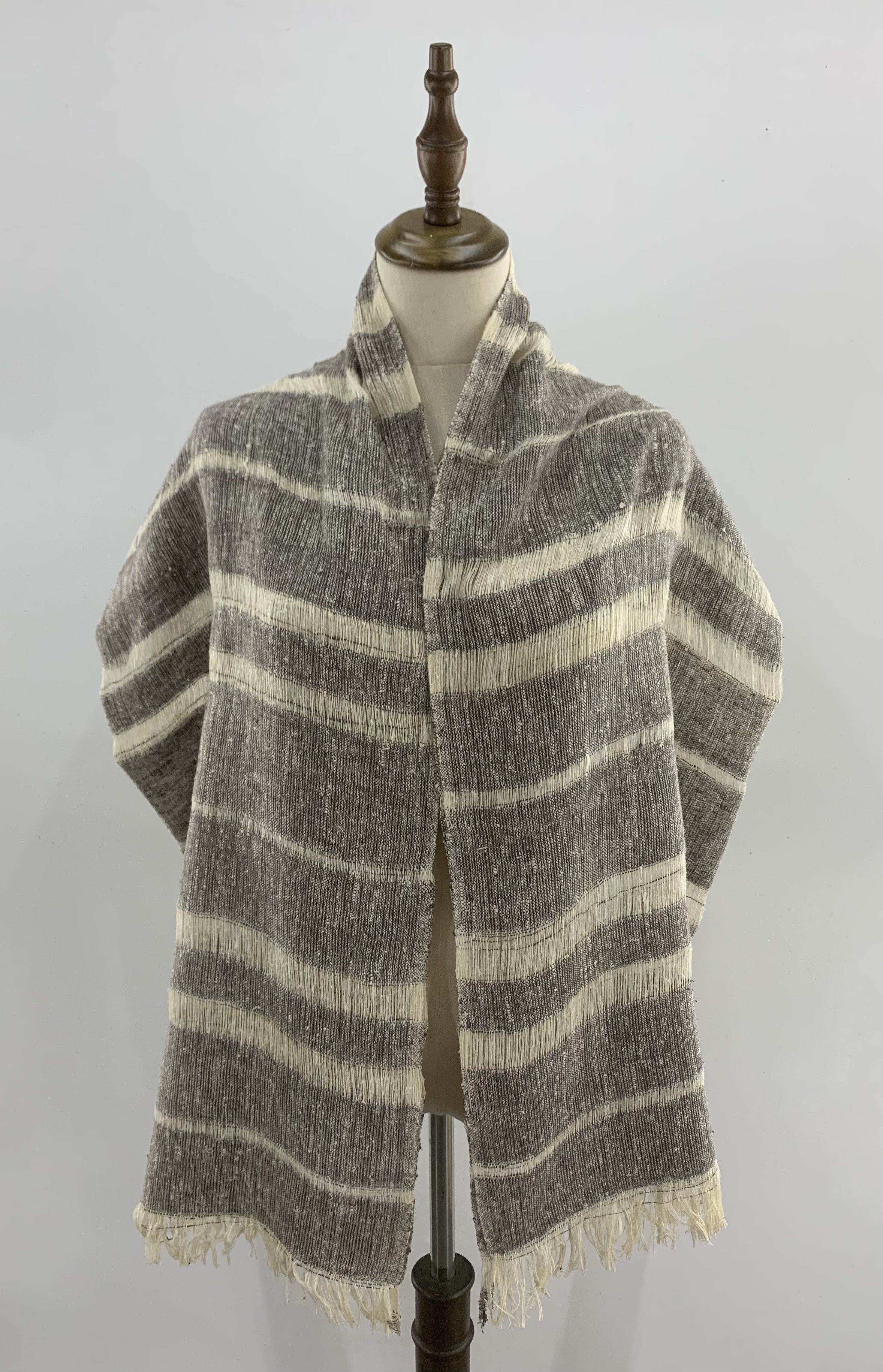 Hiroko Koshino Homme Hiroko Koshino Scarf Wool Muffler Neck Wrap BL3193 Size ONE SIZE - 2 Thumbnail