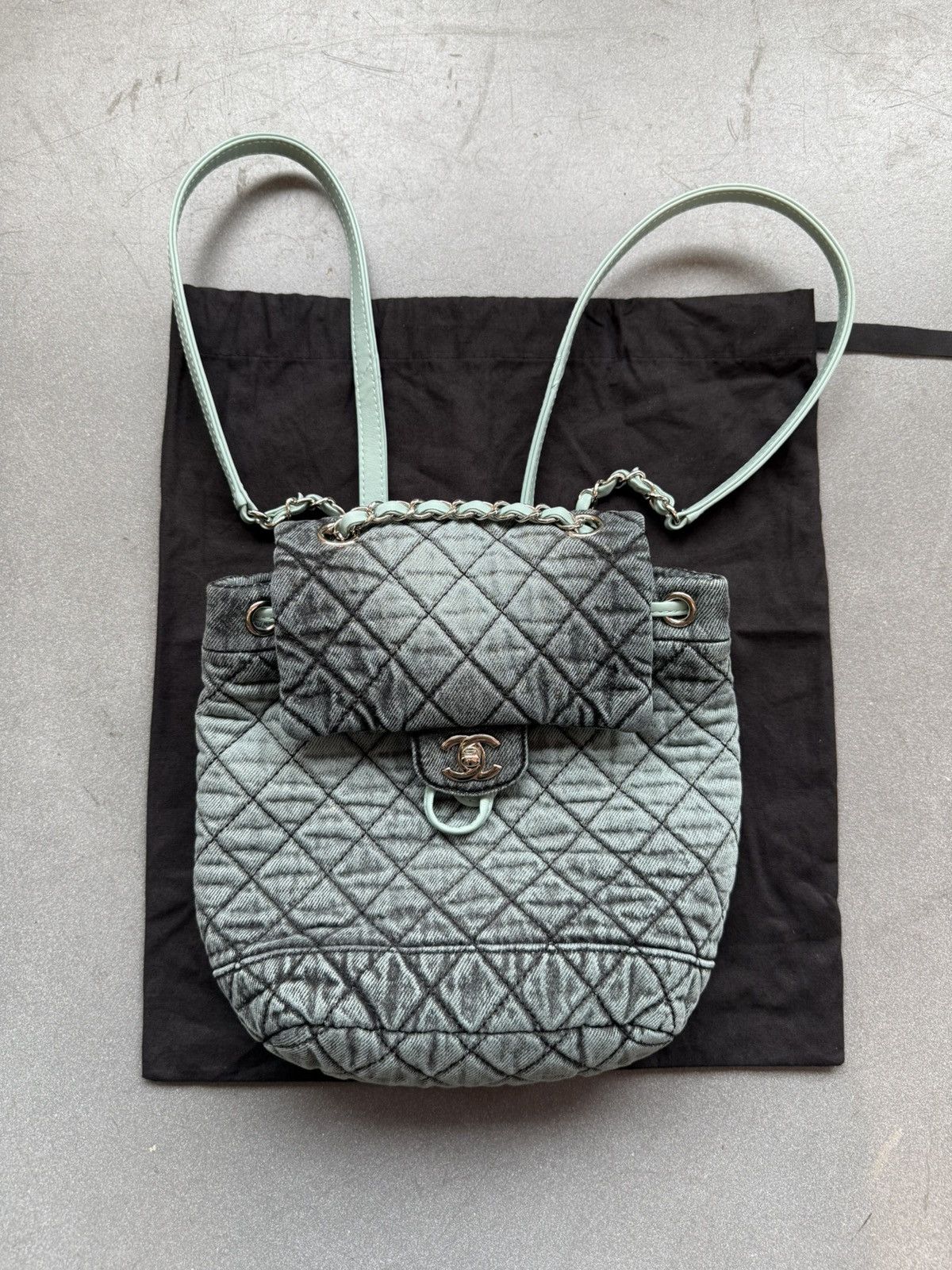 Chanel Chanel Denimpressions Blue Backpack Size ONE SIZE - 2 Thumbnail