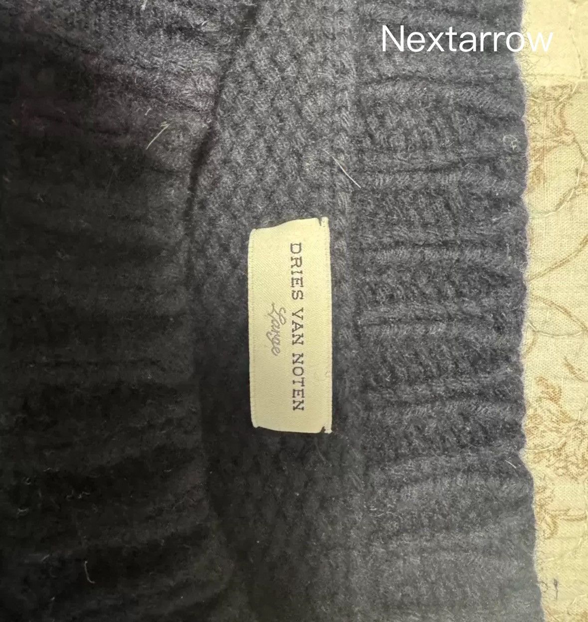 Dries Van Noten Dries van noten Navy sweater 2412-Nextarrow Size US L / EU 52-54 / 3 - 2 Thumbnail