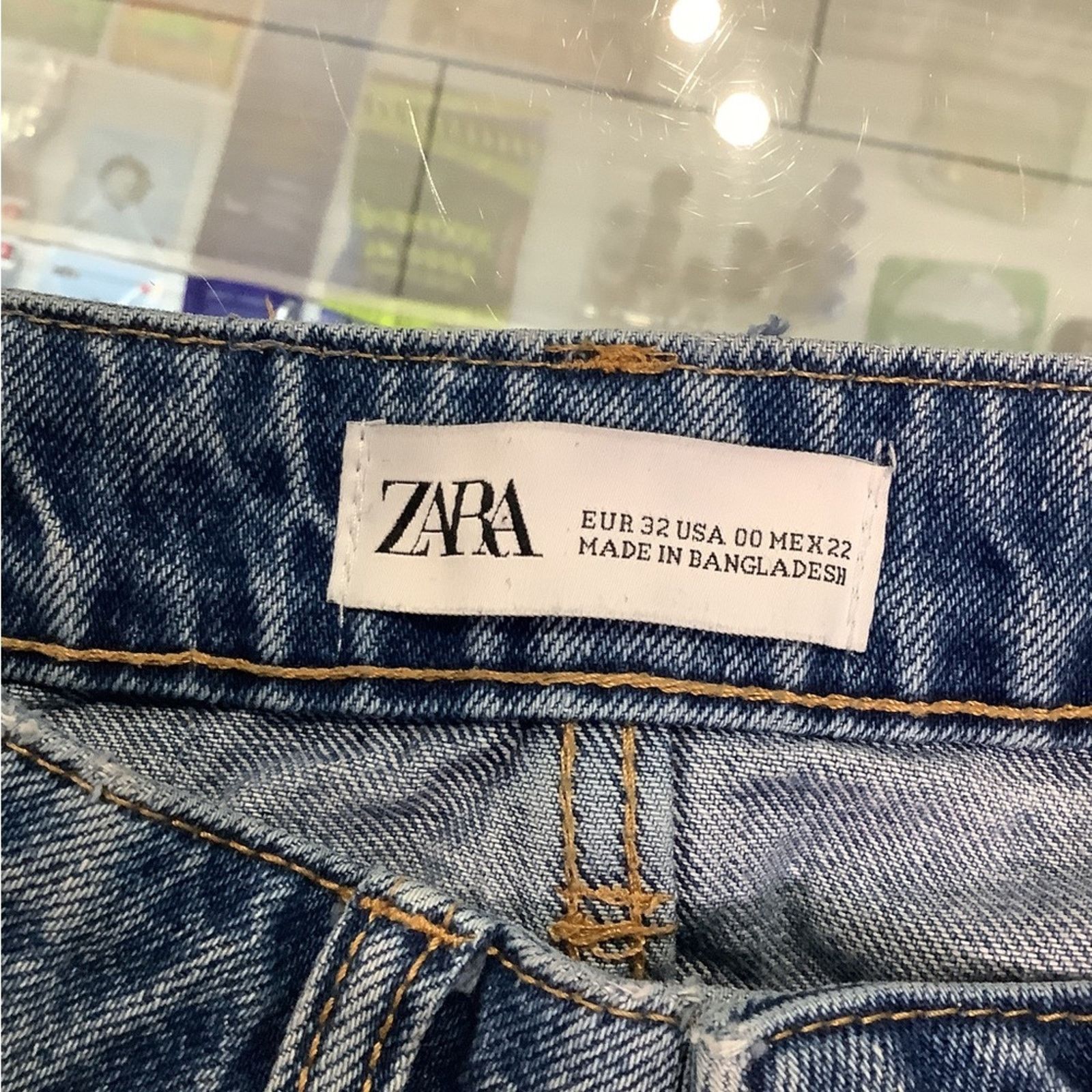 Vintage Zera High Waist Jeans shorts Size 24" / US 00 / IT 34 - 3 Thumbnail