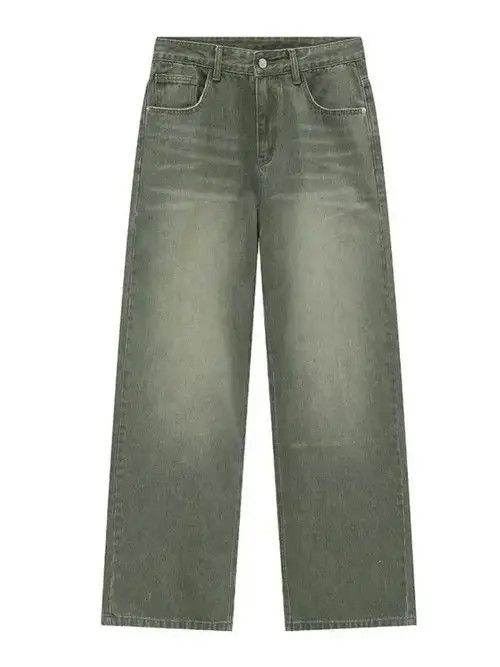 Designer × Japanese Brand × Jean Distressed washed y2k baggy pants jeans Size US 32 / EU 48 - 3 Thumbnail