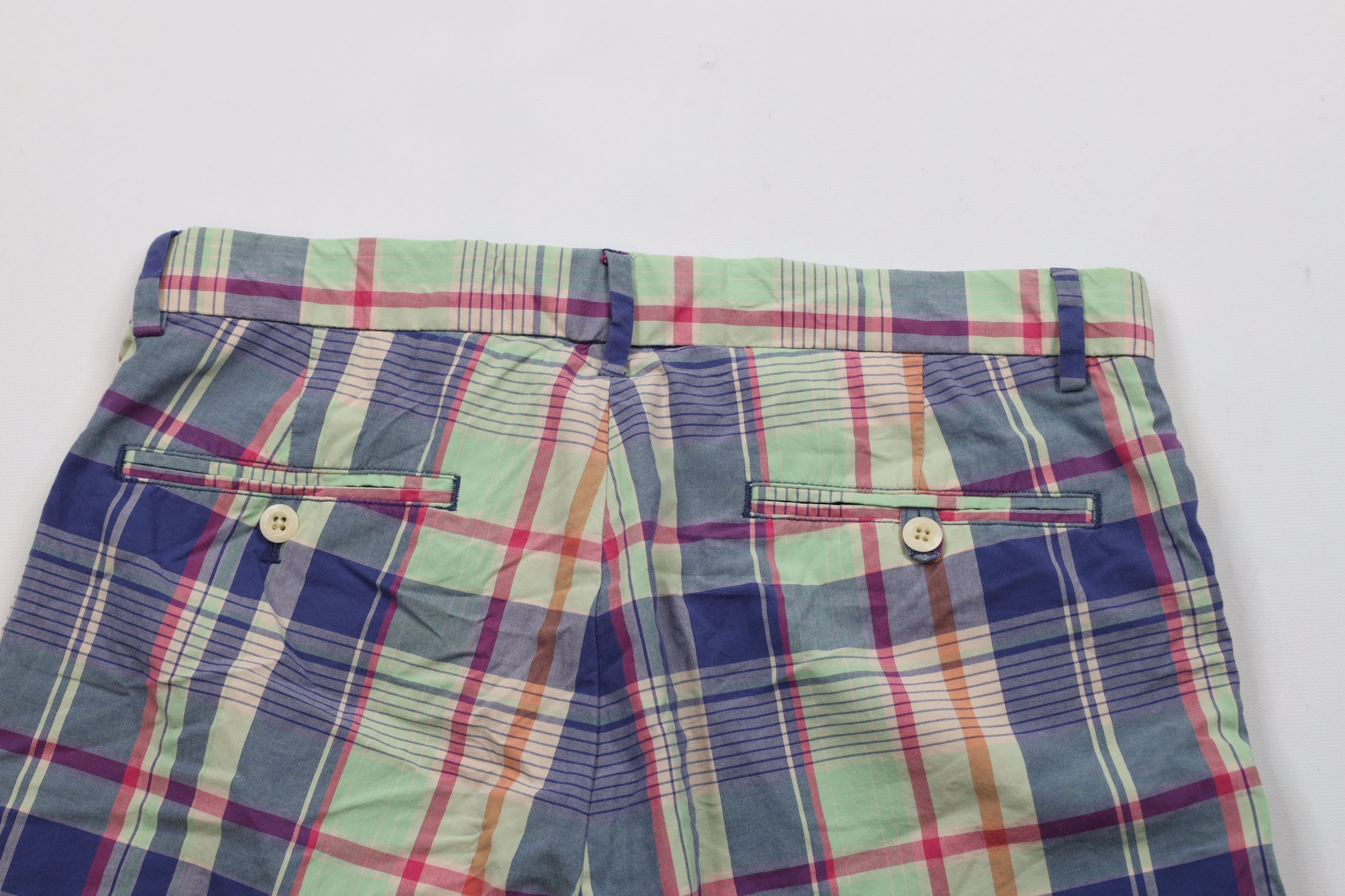 Ralph Lauren × Vintage Vintage 90s Polo Golf Ralph Lauren Rainbow Chino Shorts Size US 31 - 8 Thumbnail