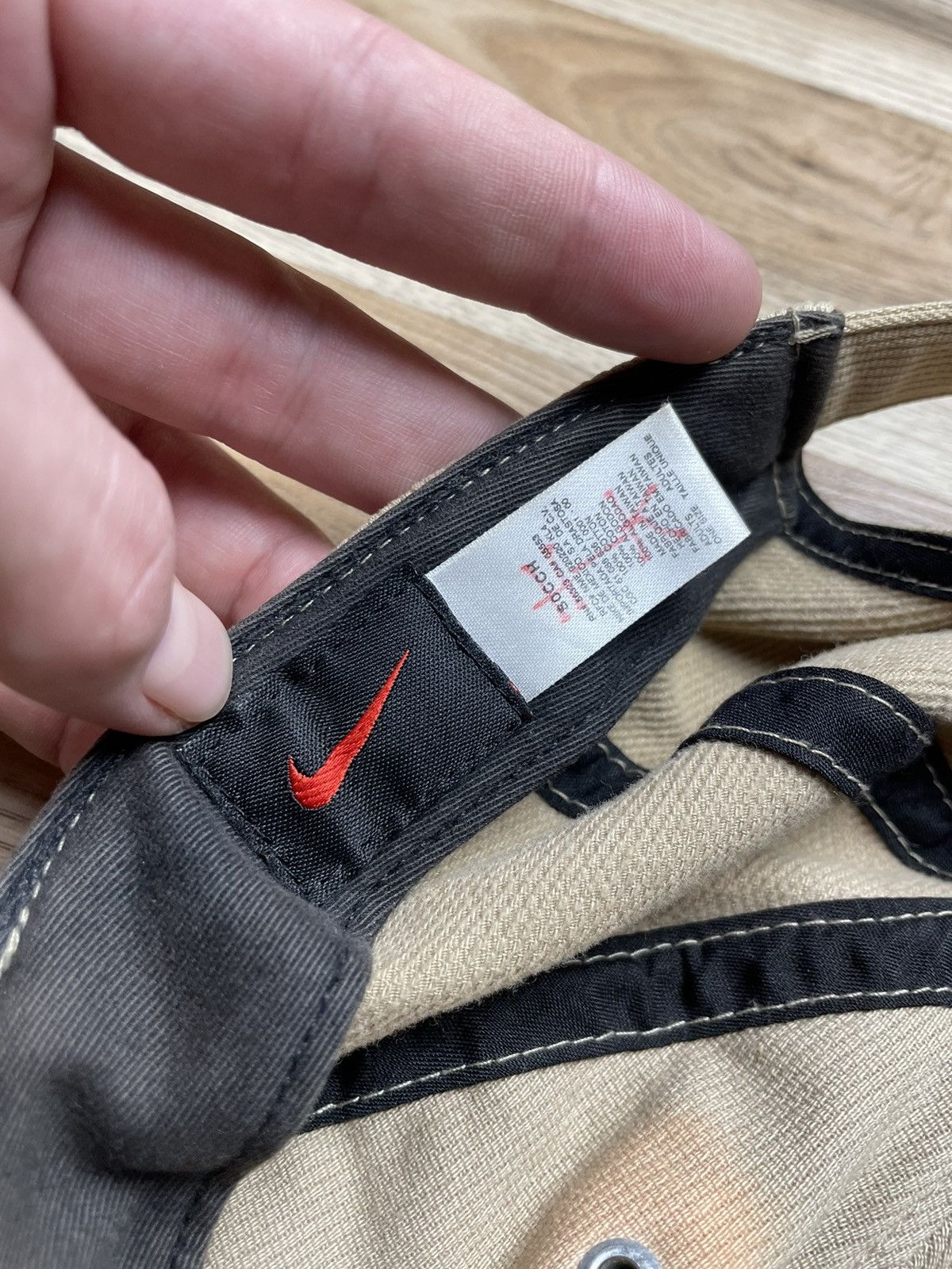 Nike × Vintage Nike Vintage Metal Logo Cap Size ONE SIZE - 6 Thumbnail