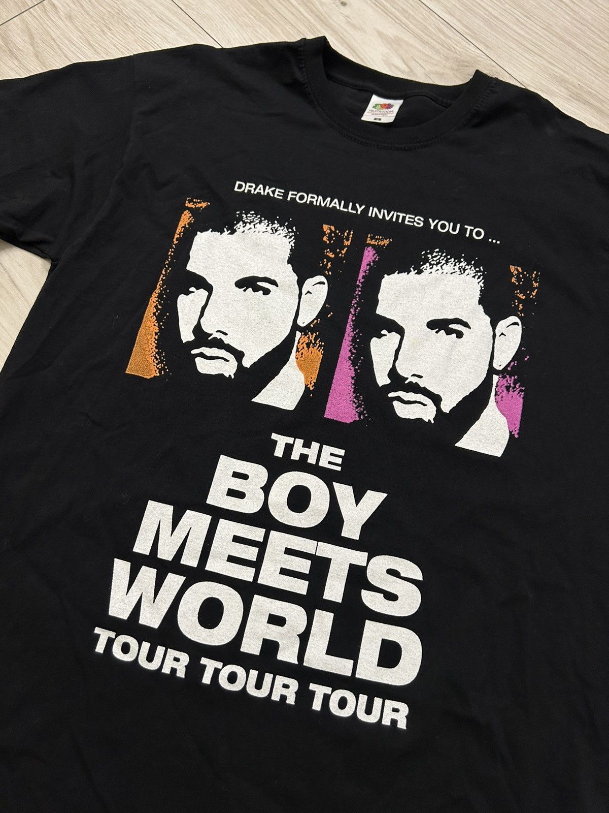 Rap Tees 2017 Drake The Boy Meets World Tour T-shirt Size US M / EU 48-50 / 2 - 3 Thumbnail