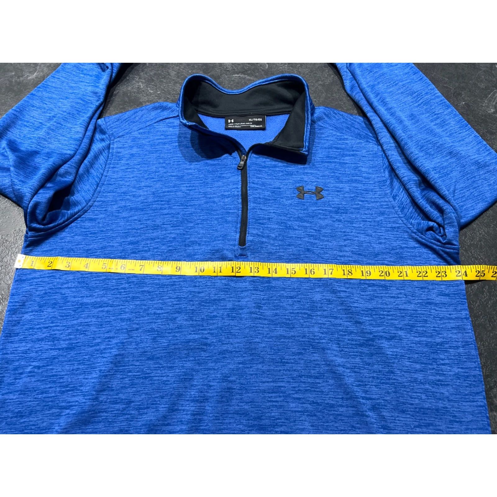 Under Armour Under Armour Men’s Armour Fleece 1/2-Zip Pullover Game Royal Blue XL Size US XL / EU 56 / 4 - 6 Thumbnail