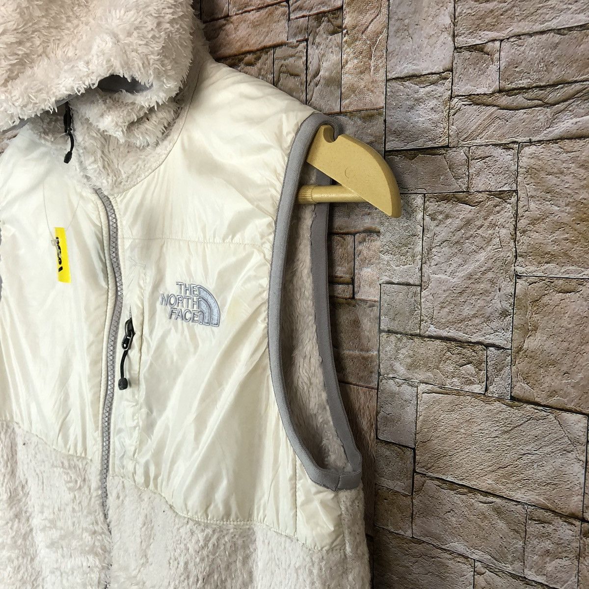 The North Face North Face White hoodie fleece Vest #A801 Size US S / EU 44-46 / 1 - 8 Thumbnail