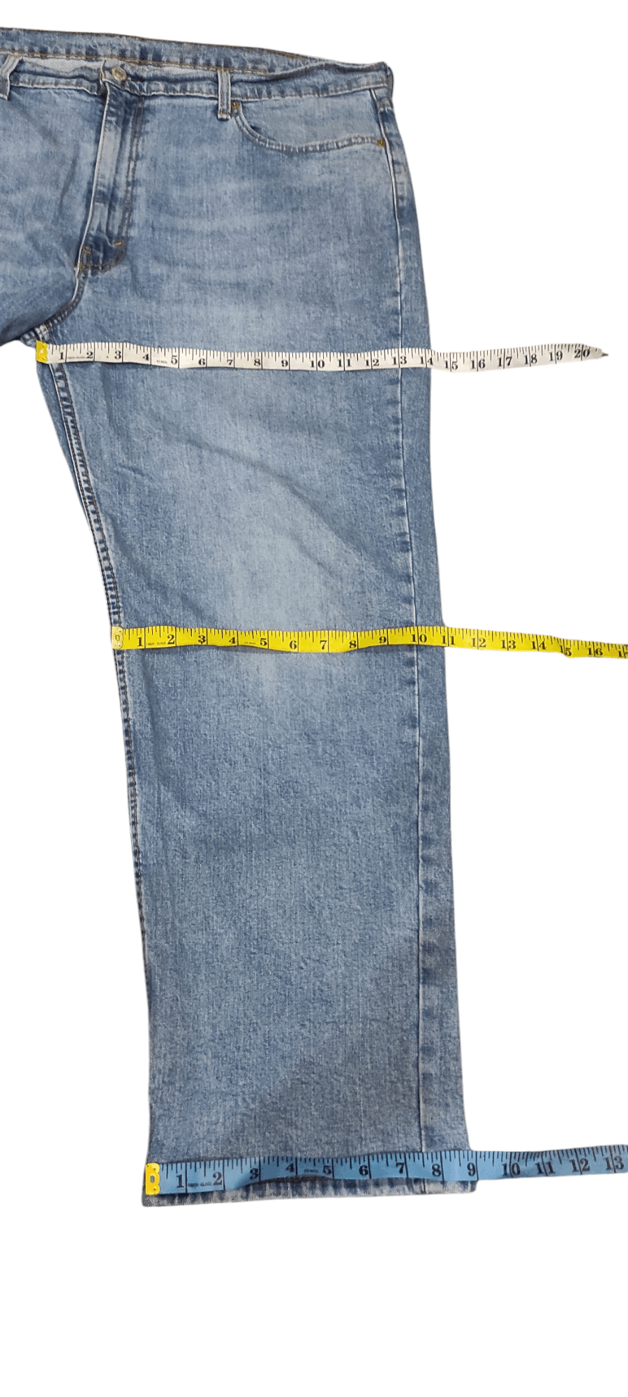 Levi's Levis Distressed Washed Denim Size US 42 / EU 58 - 15 Thumbnail