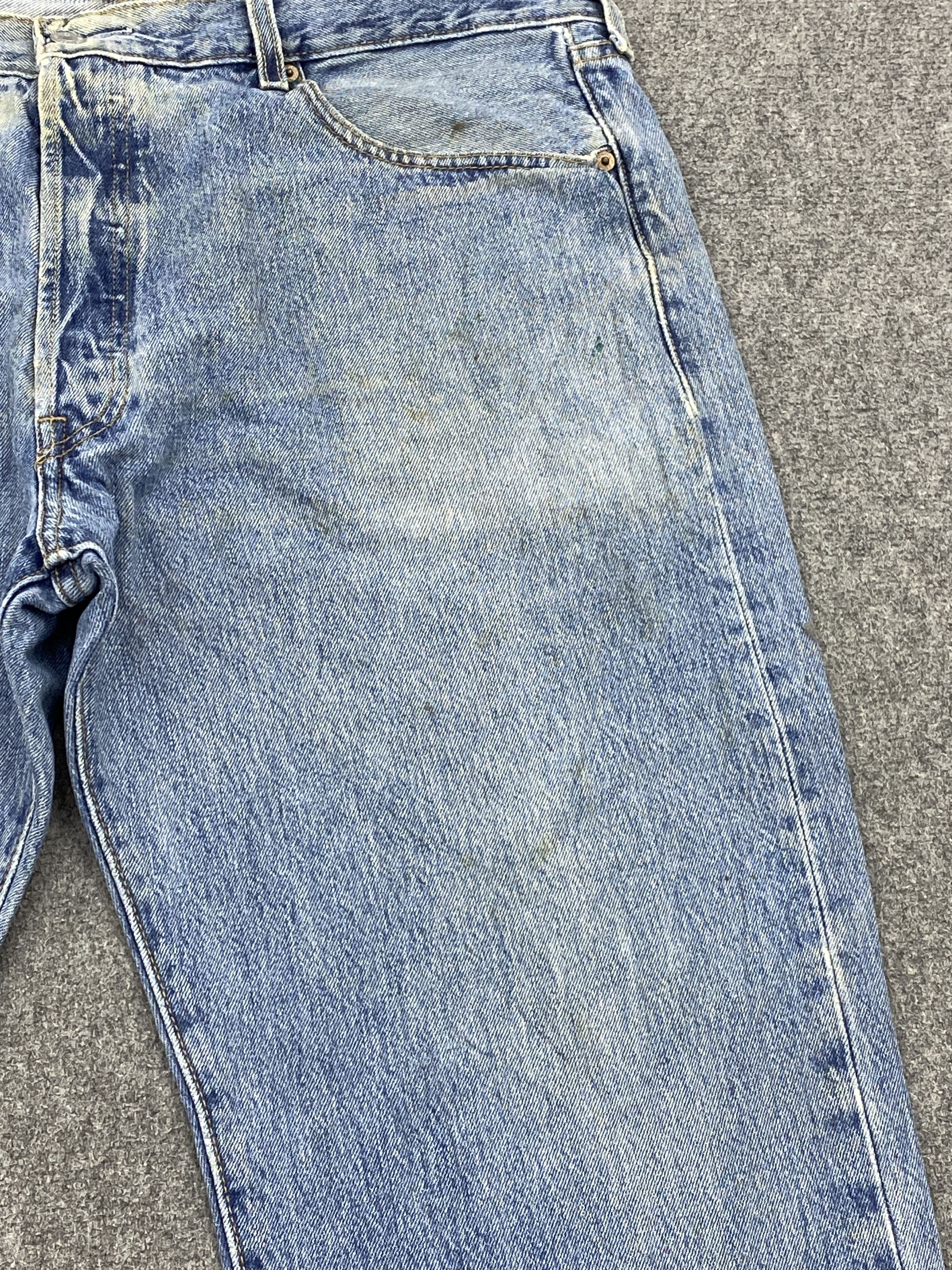Levi's Vintage Levis 501 Lightwash Jeans DP2661 Size US 38 / EU 54 - 10 Thumbnail
