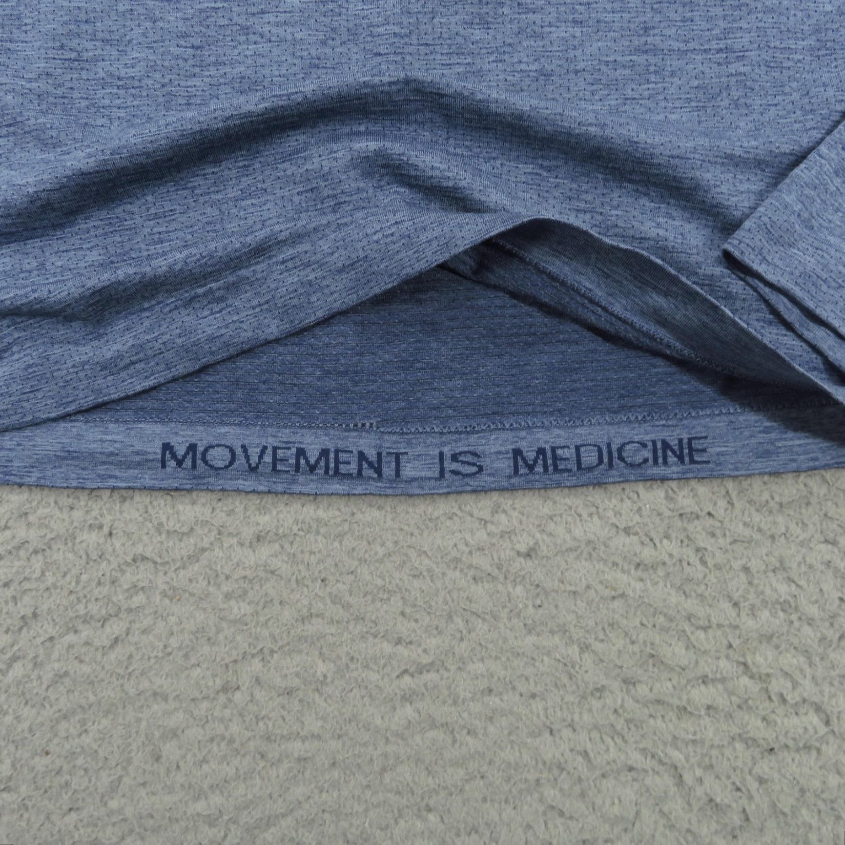 Lululemon Lululemon Polo Mens Large Blue Metal Vent Tech Shirt Collared Performance Size US L / EU 52-54 / 3 - 4 Thumbnail